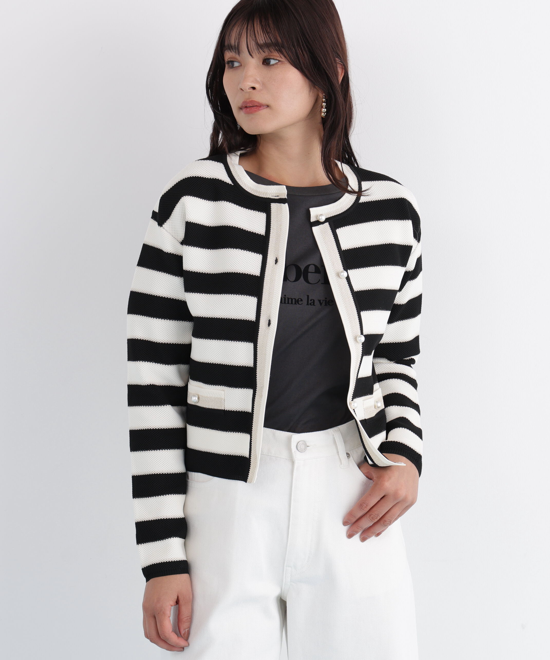  「◆ボーダーカーディガン」|その他|