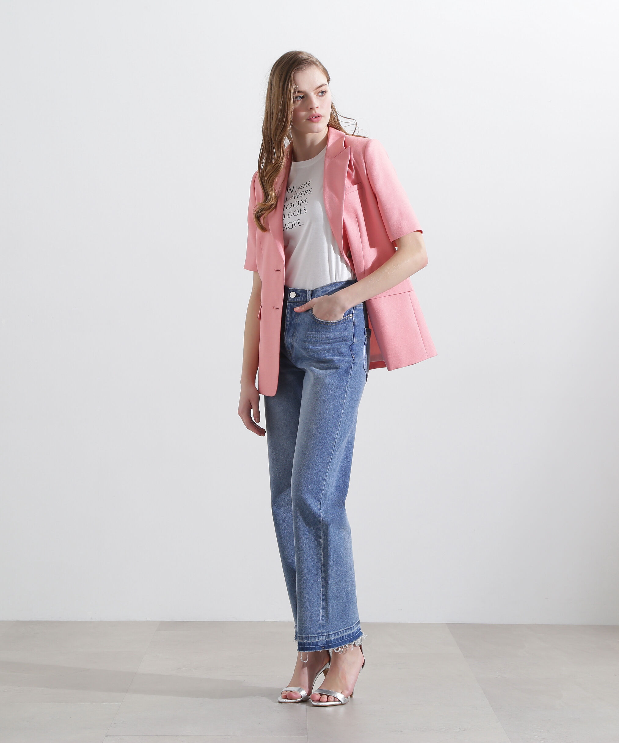  「◆Ｗｈｅｒｅ　ｆｌｏｗｅｒｓ　ｂｌｏｏｍ　Ｔシャツ」|Tシャツ・カットソー|