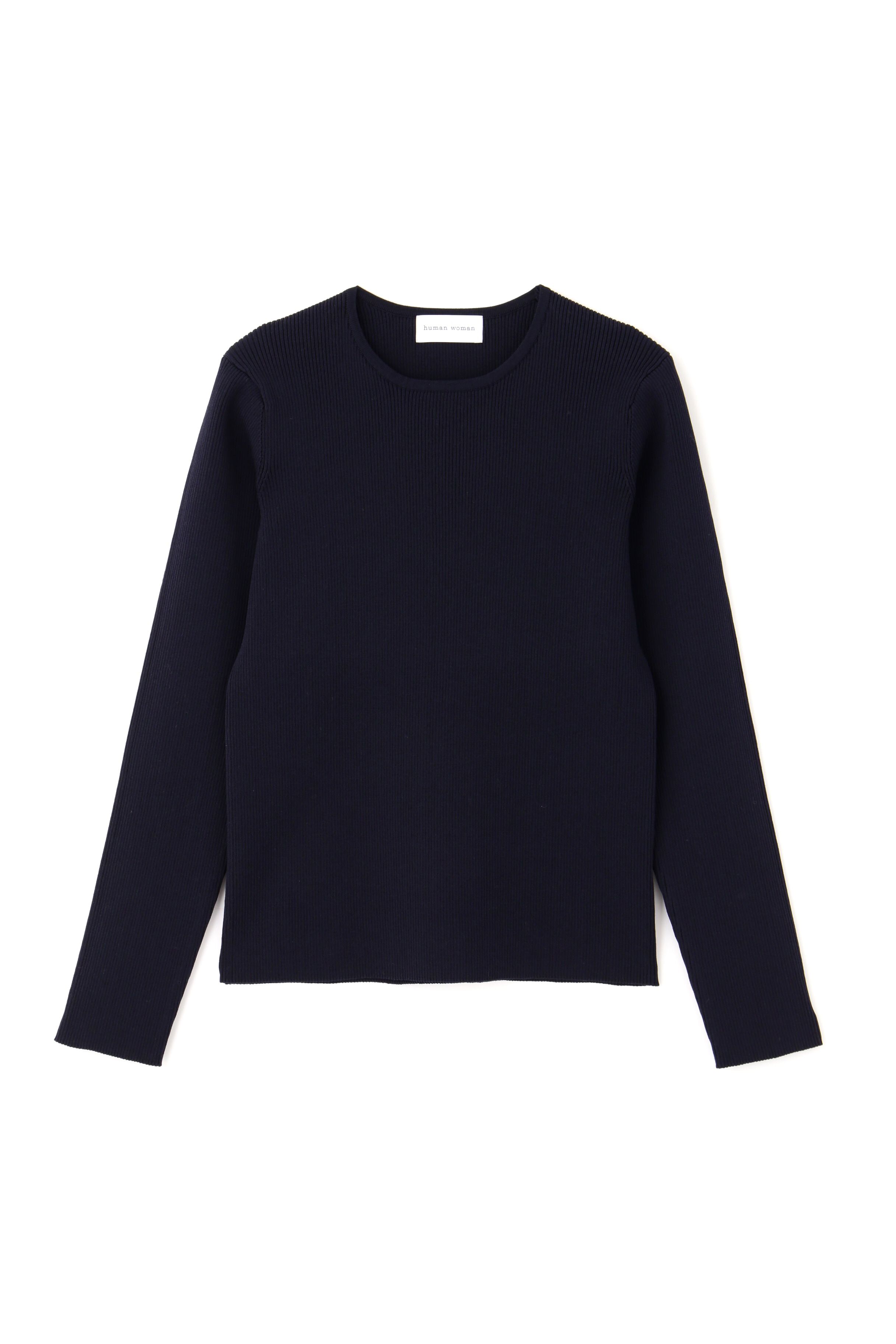  「◆コンパクトリブニットトップス」|ニット・セーター|