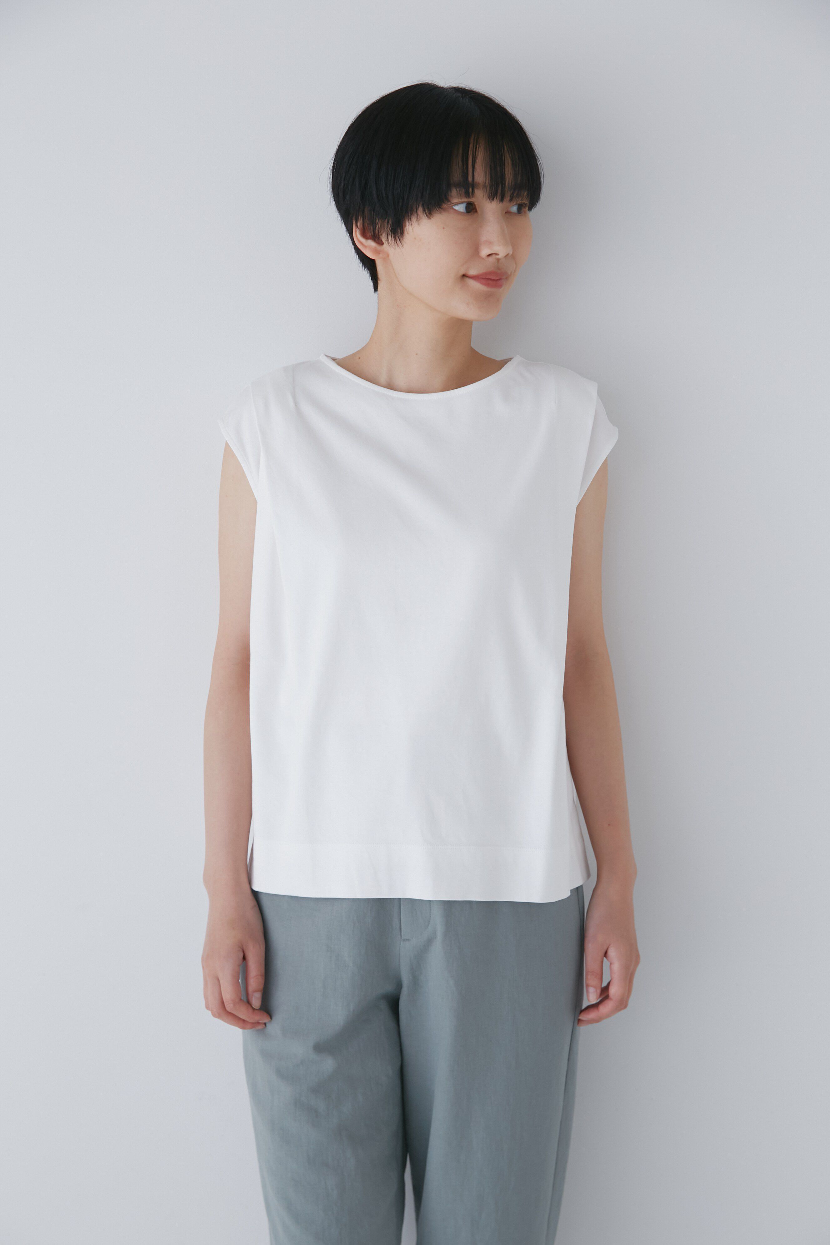  「◆スムースフレンチスリーブＴシャツ」|Tシャツ・カットソー|