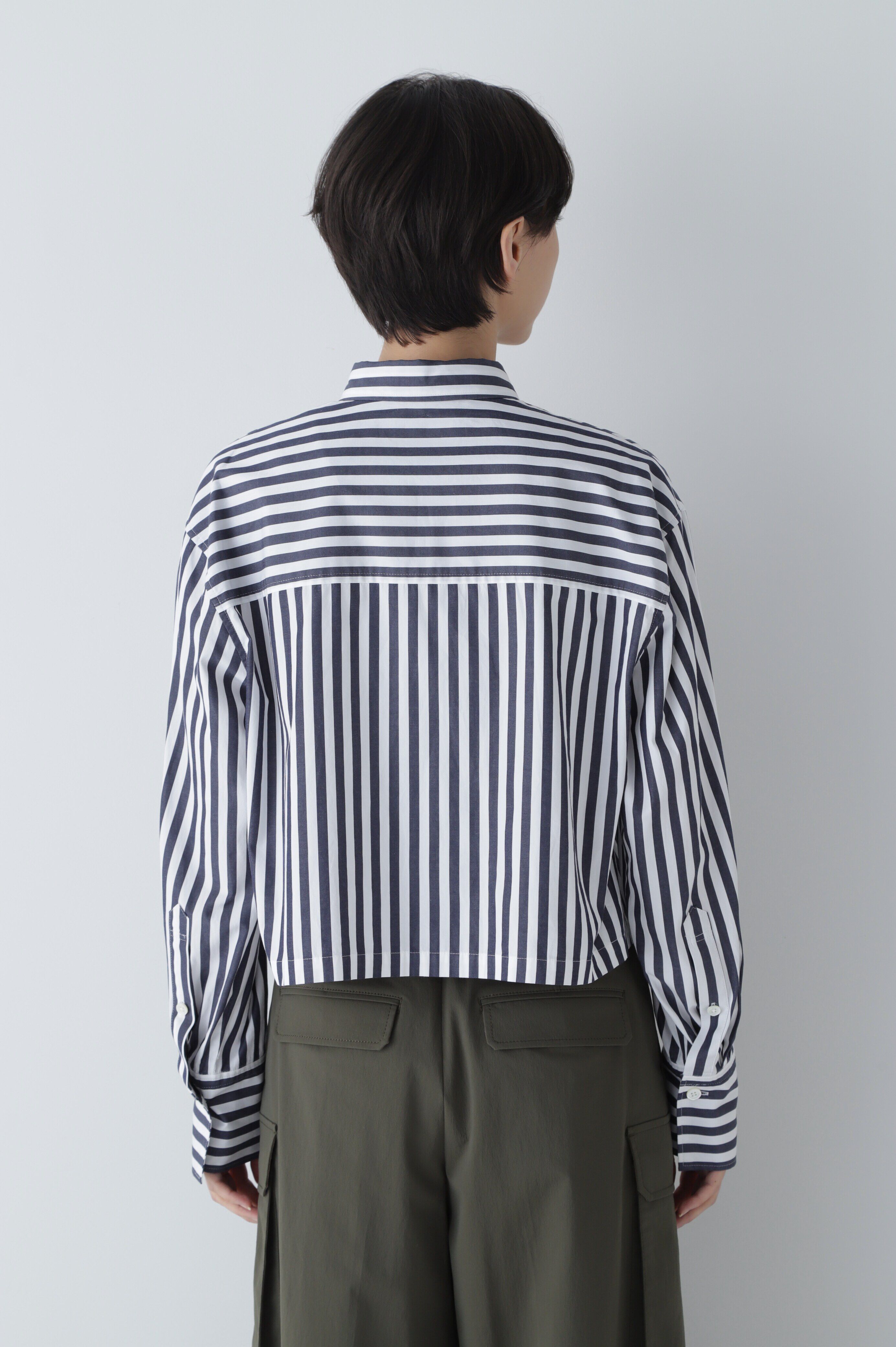  「◆ショート丈シャツ」|シャツ・ブラウス|