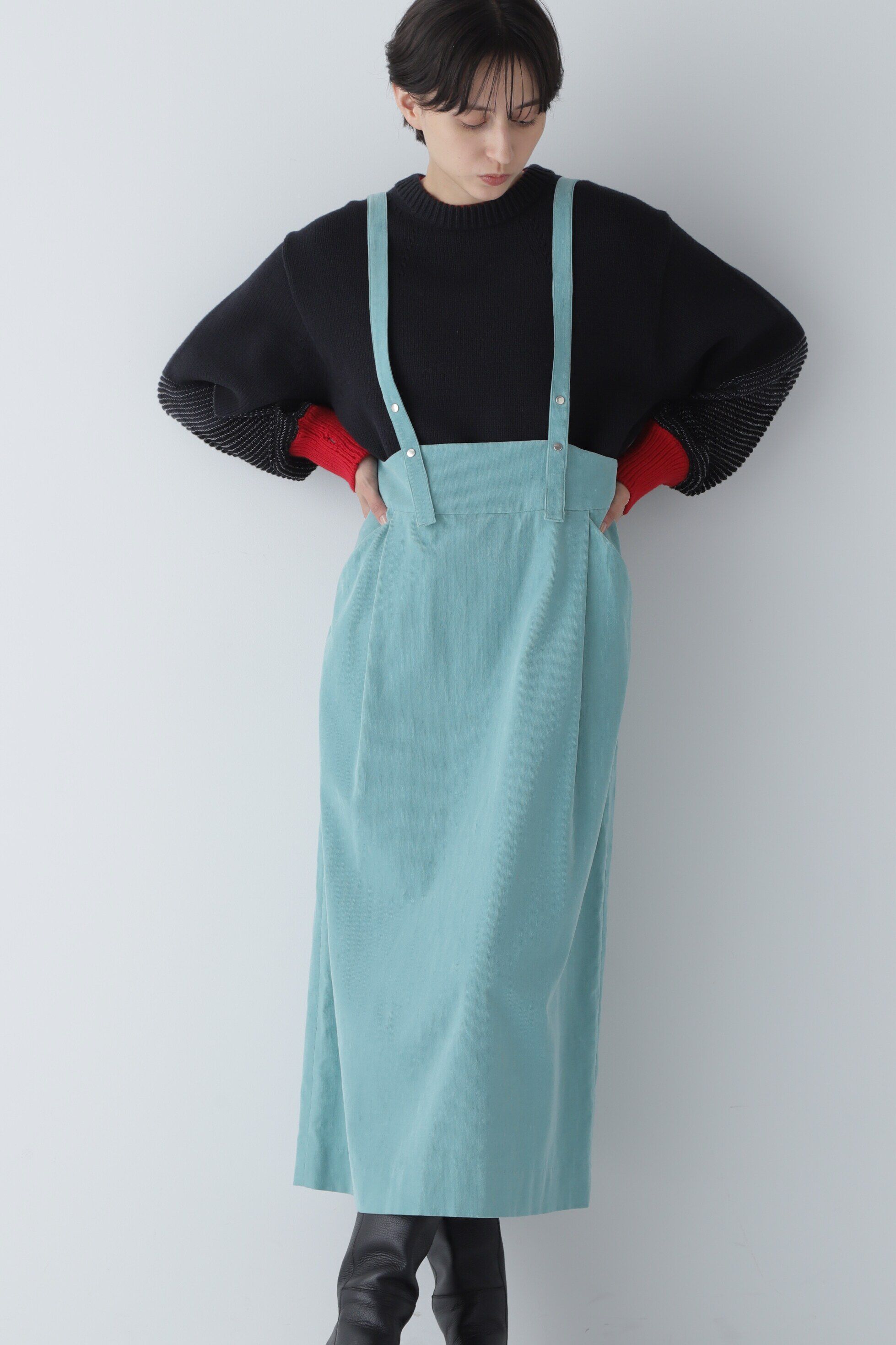  「◆エアーコール吊り付きスカート」|スカート|ミントグリー