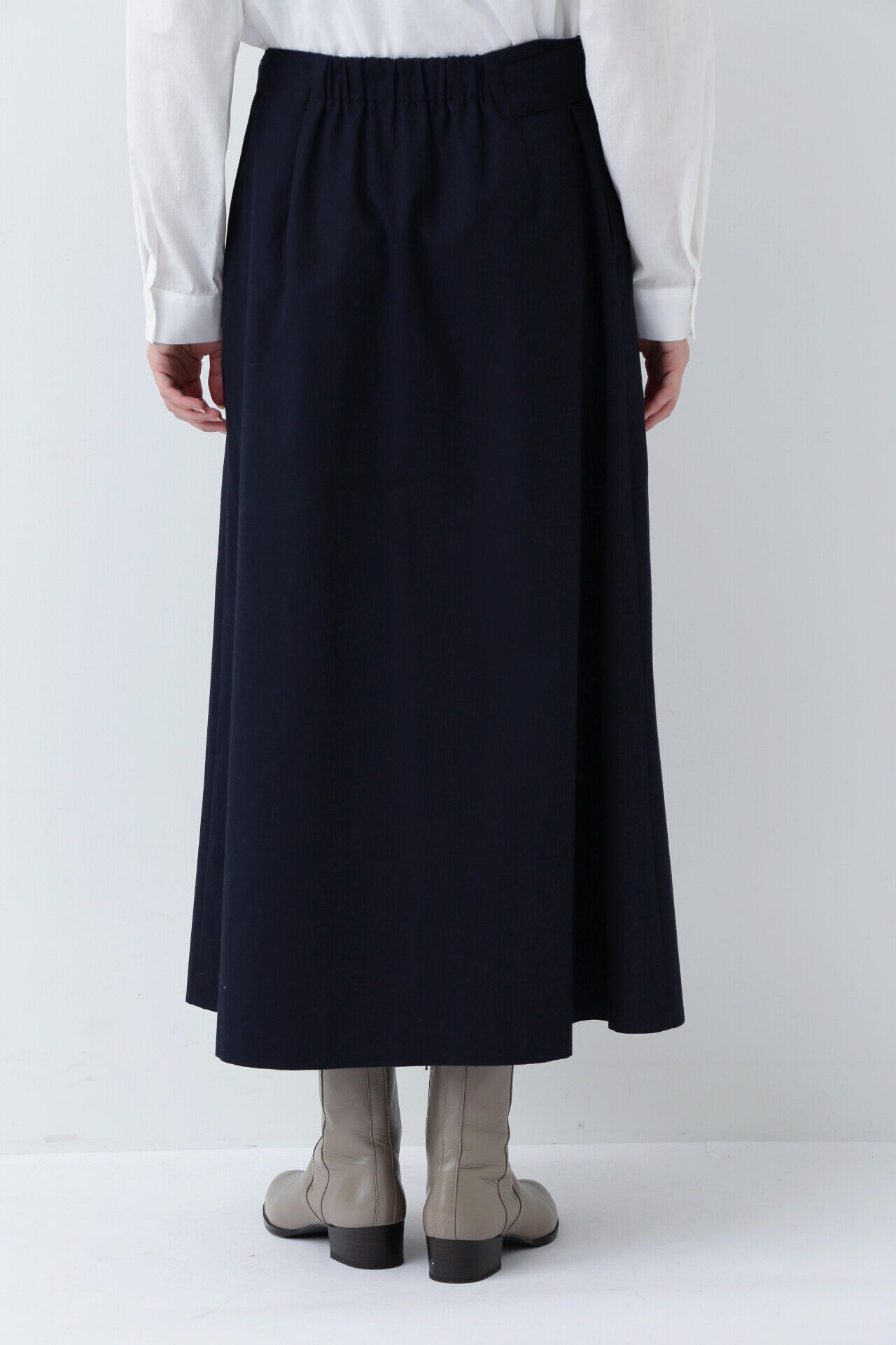  「◆ベルト付き巻きスカート」|スカート|