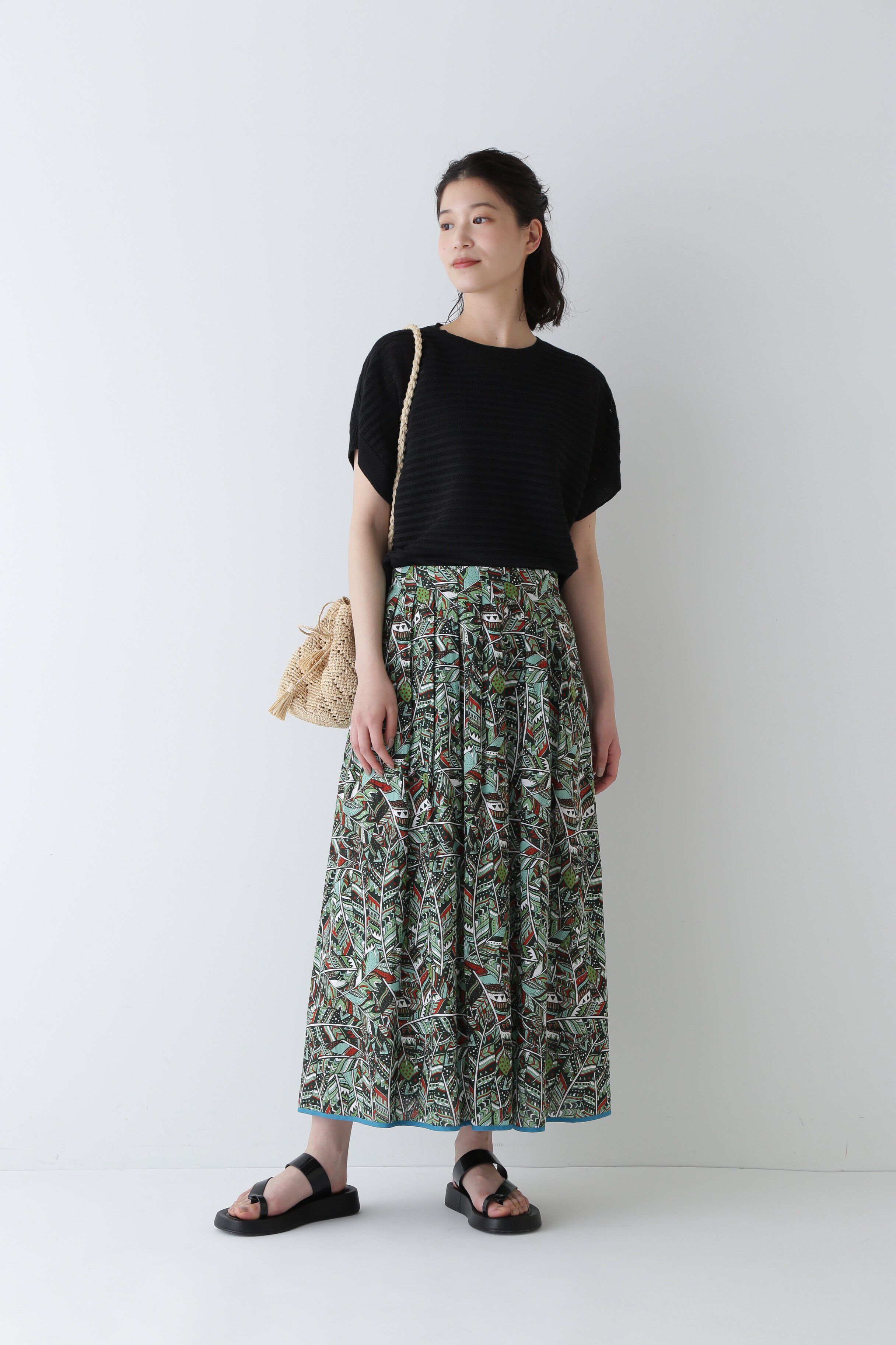  「◆ラミーメッシュニット」|ニット・セーター|