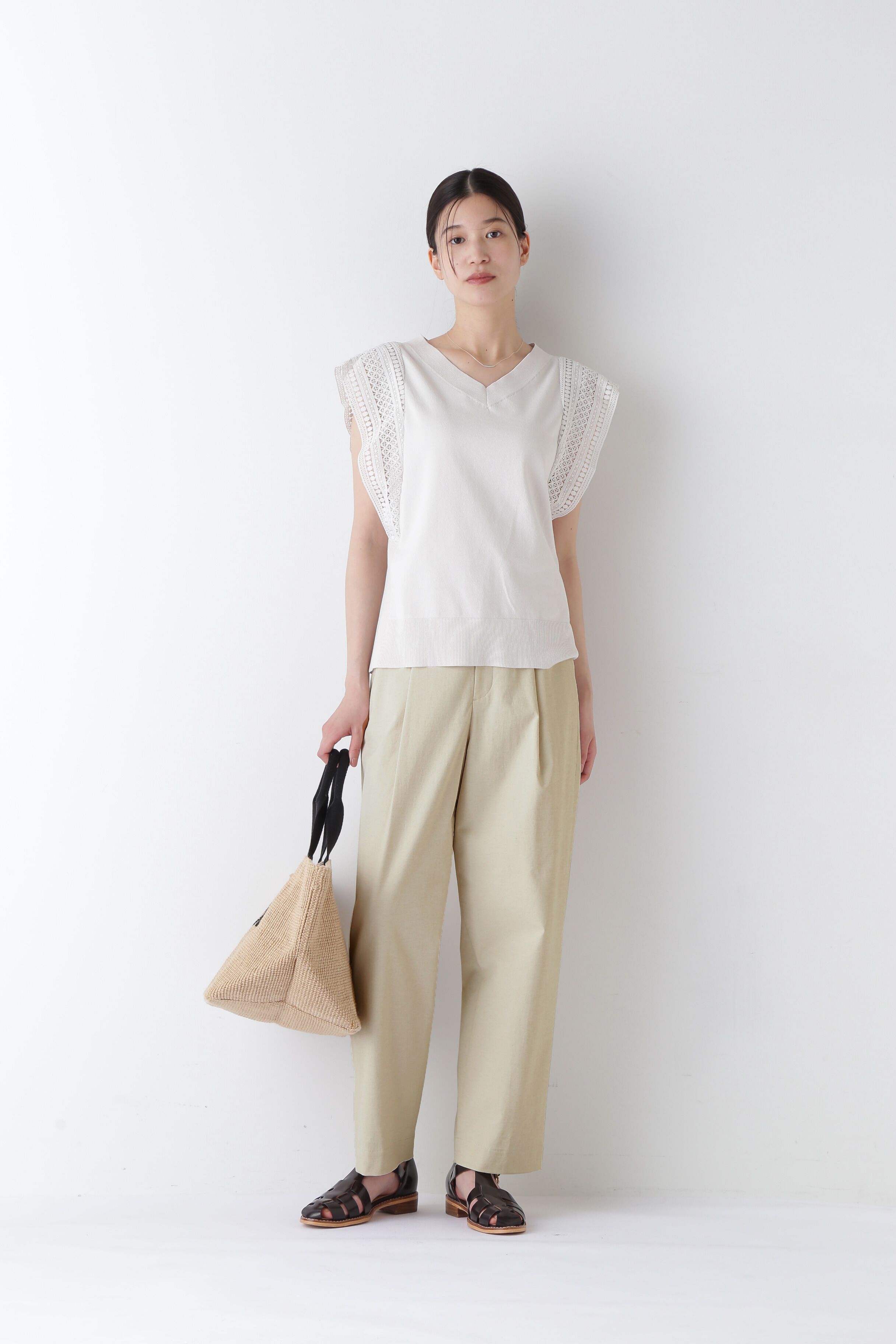  「◆PE/C/麻ストレッチパンツ」|その他|