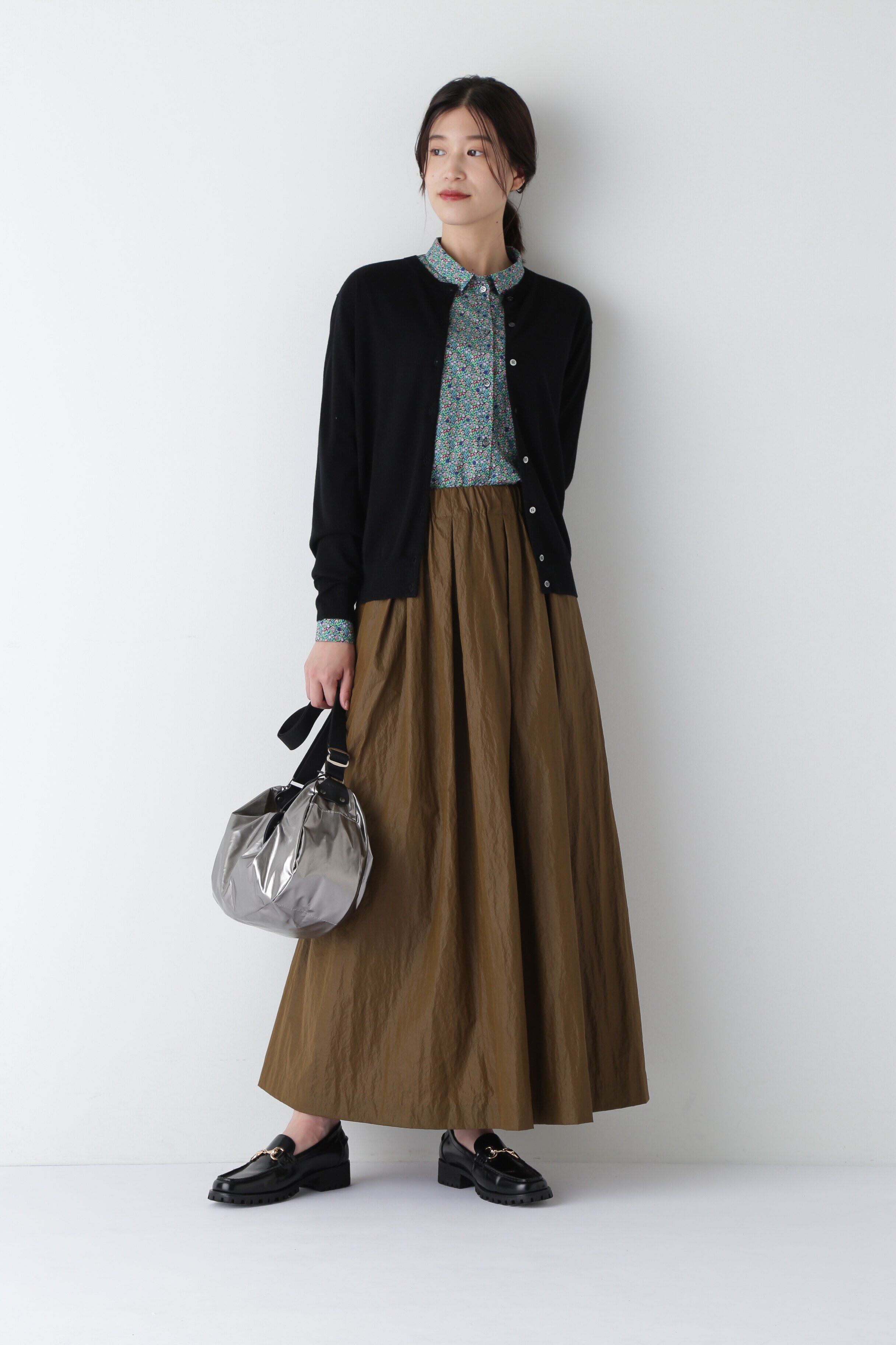  「◆ナイロンシャインサテンスカート」|スカート|