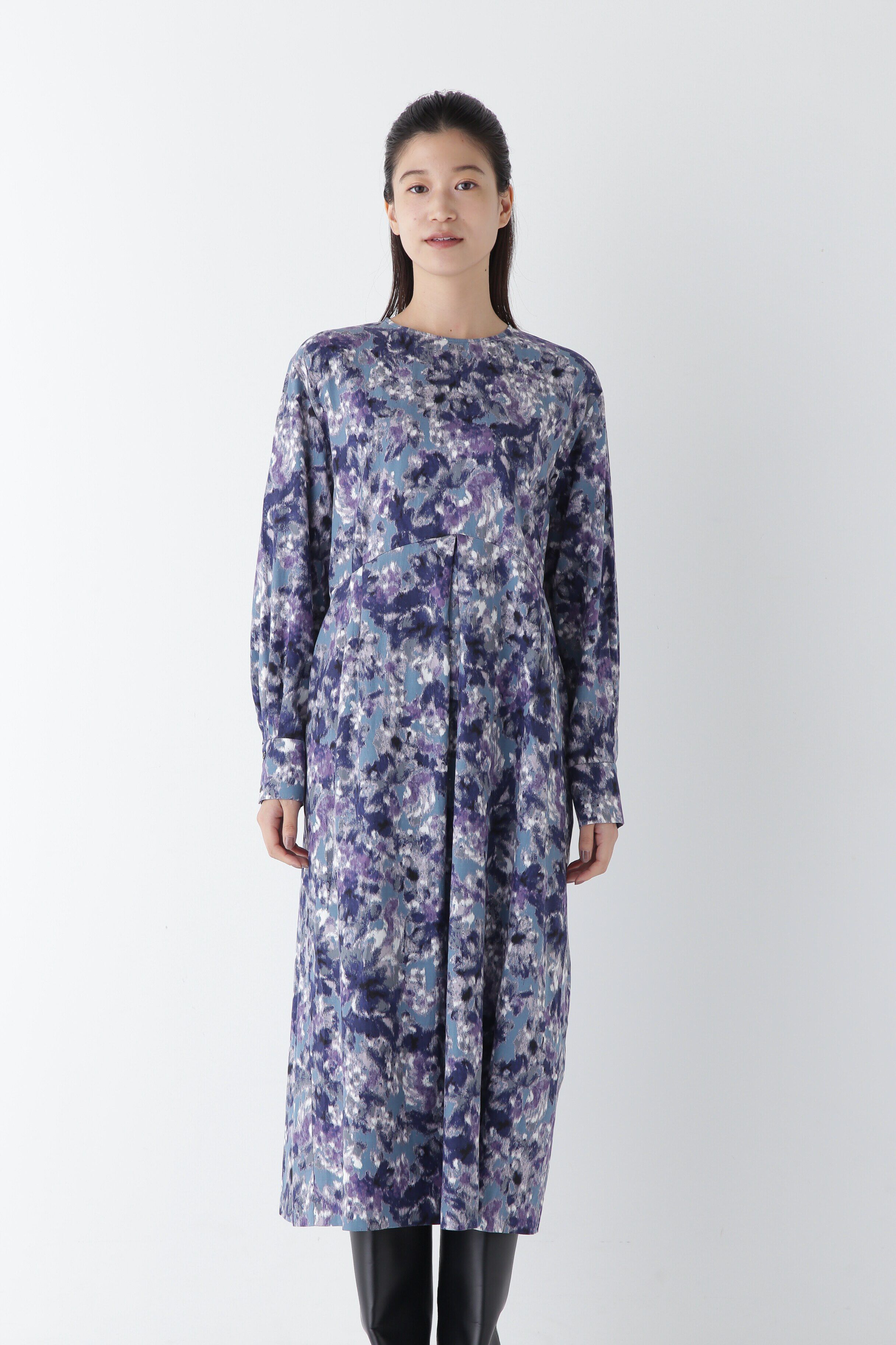  「◆セルロース／Ｃホグシ風ＰＴタックワンピース」|ワンピース|