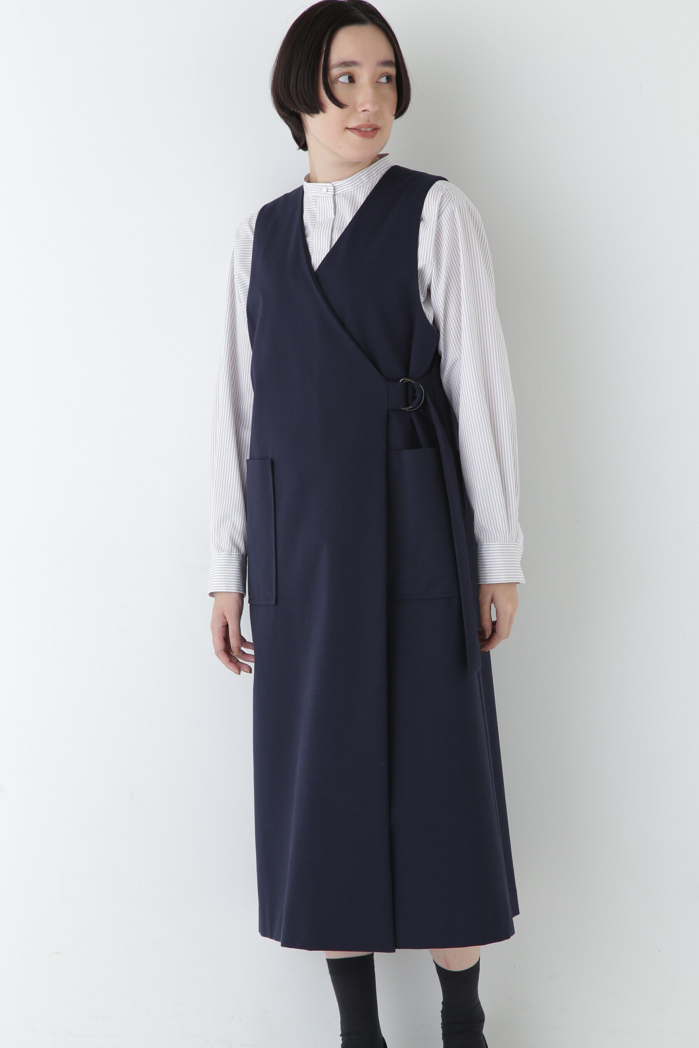  「◆ストレッチポンチラップワンピース」|ワンピース|