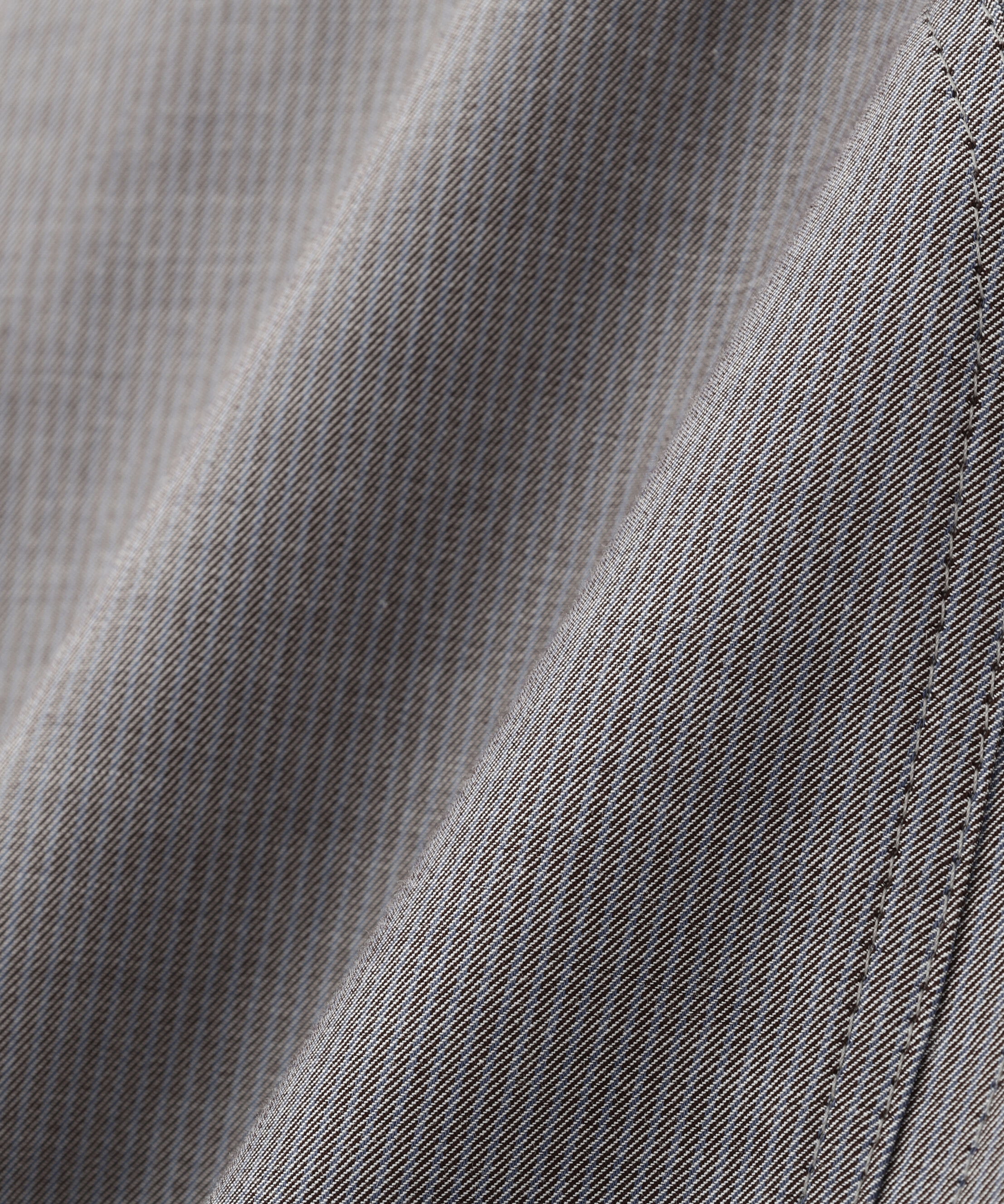  「◆ツイルストライプジップシャツブルゾン」|シャツ・ブラウス|