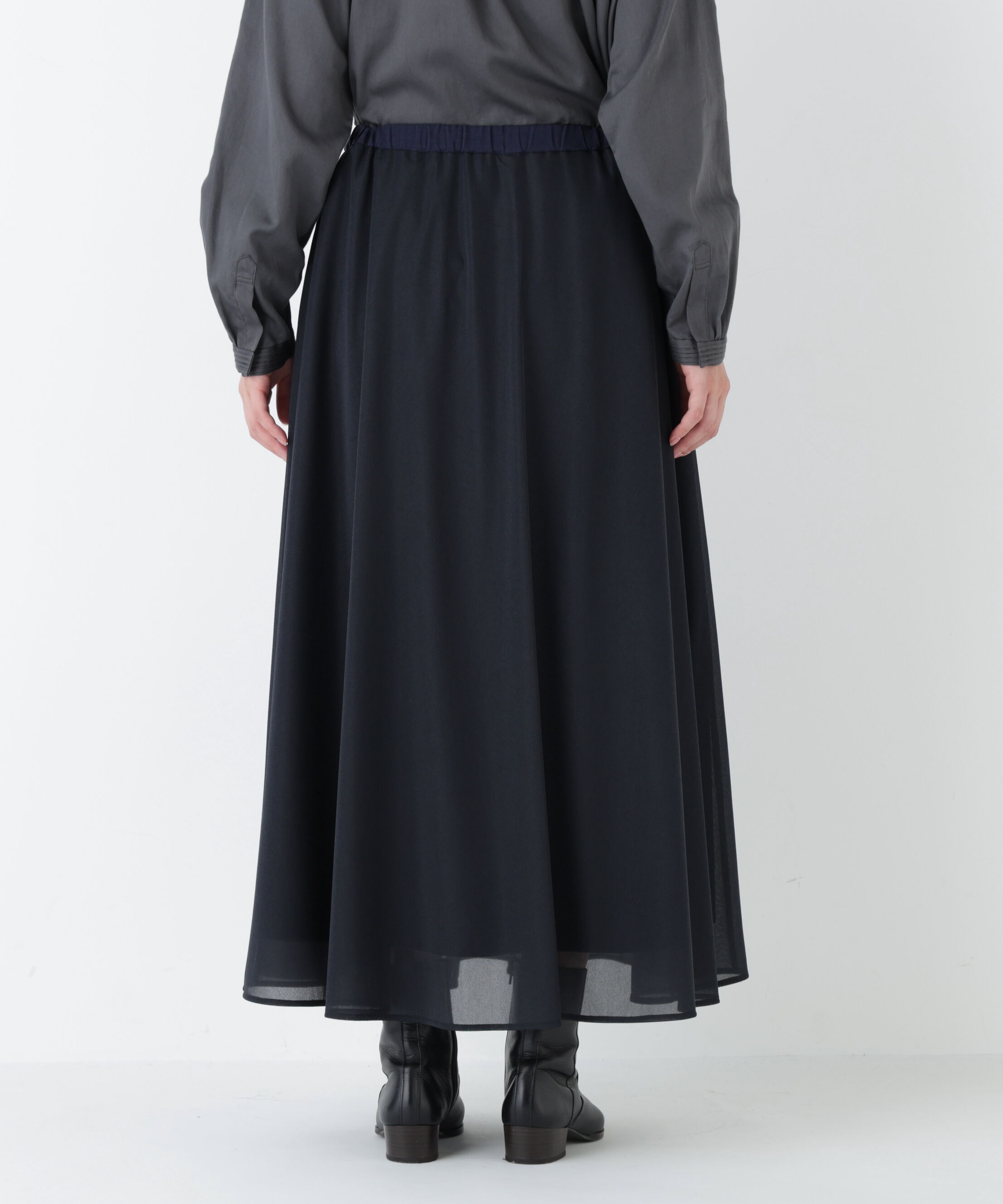  「◆オーガンジートリコットギャザースカート」|スカート|