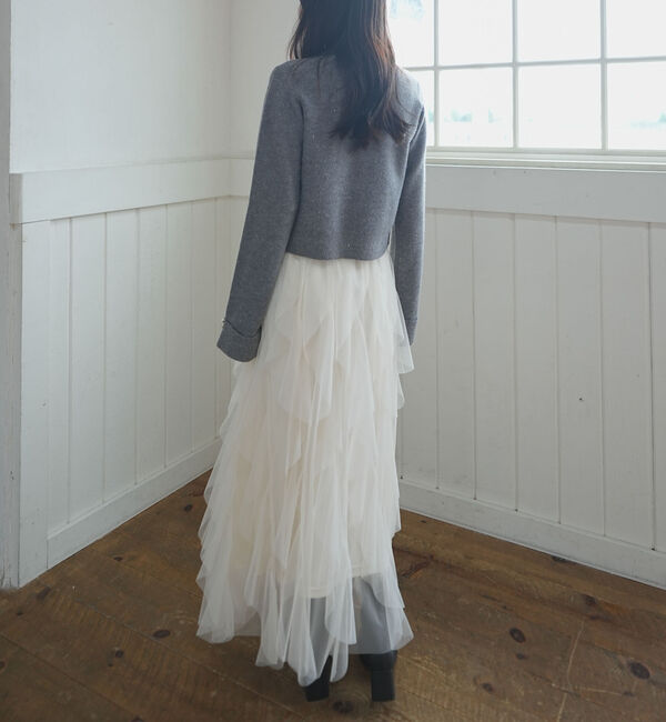 archives「金ボタンラメニットアンサンブル」|カーディガン|