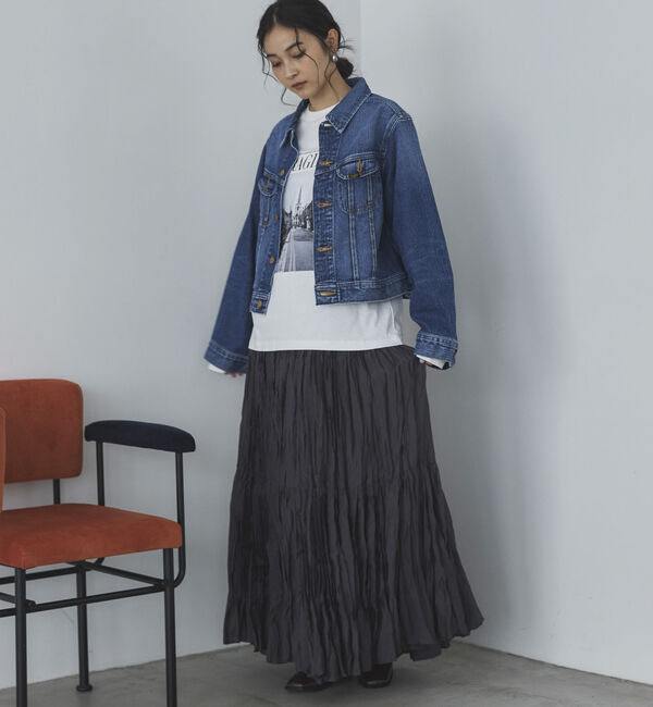 Doux archives「&rsquo;ワッシャーティアードスカート&rsquo;」|スカート|