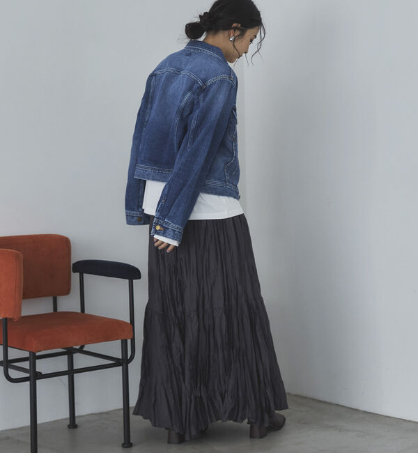 Doux archives「&rsquo;ワッシャーティアードスカート&rsquo;」|スカート|