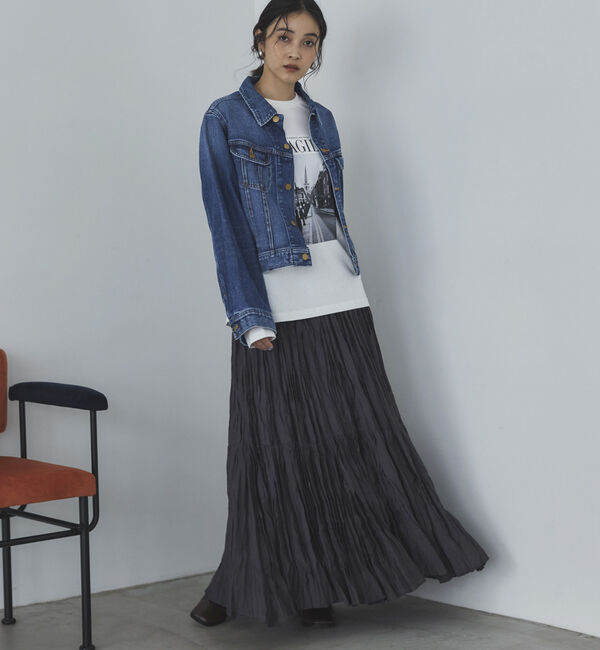 Doux archives「&rsquo;ワッシャーティアードスカート&rsquo;」|スカート|