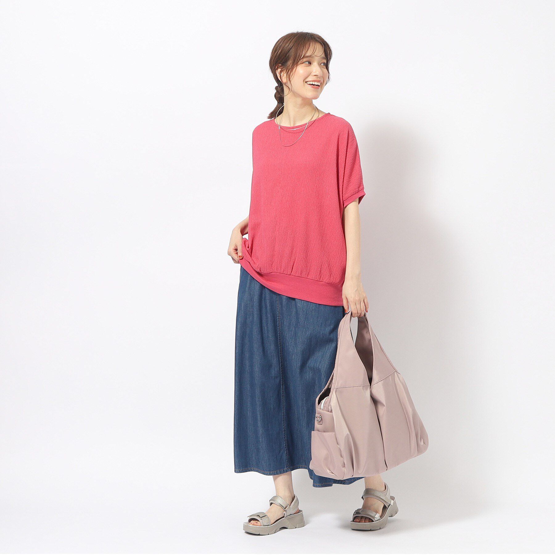 SHOO･LA･RUE「【撥水／2WAY】ビッグポケットトートバッグ」|トートバッグ|