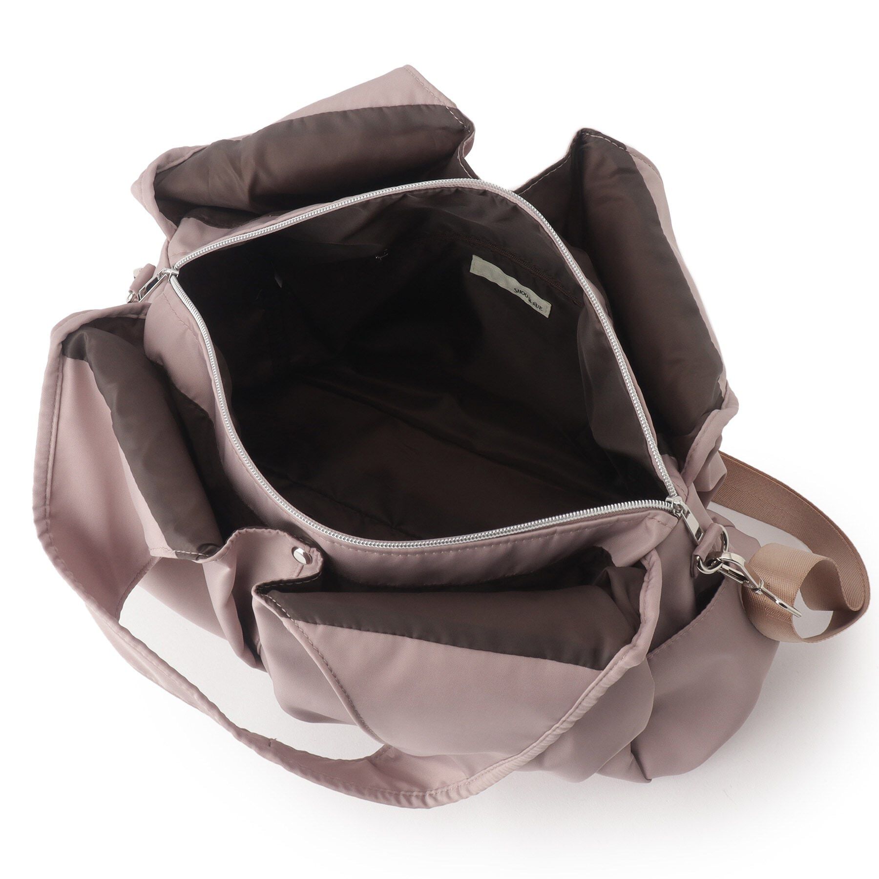 SHOO･LA･RUE「【撥水／2WAY】ビッグポケットトートバッグ」|トートバッグ|