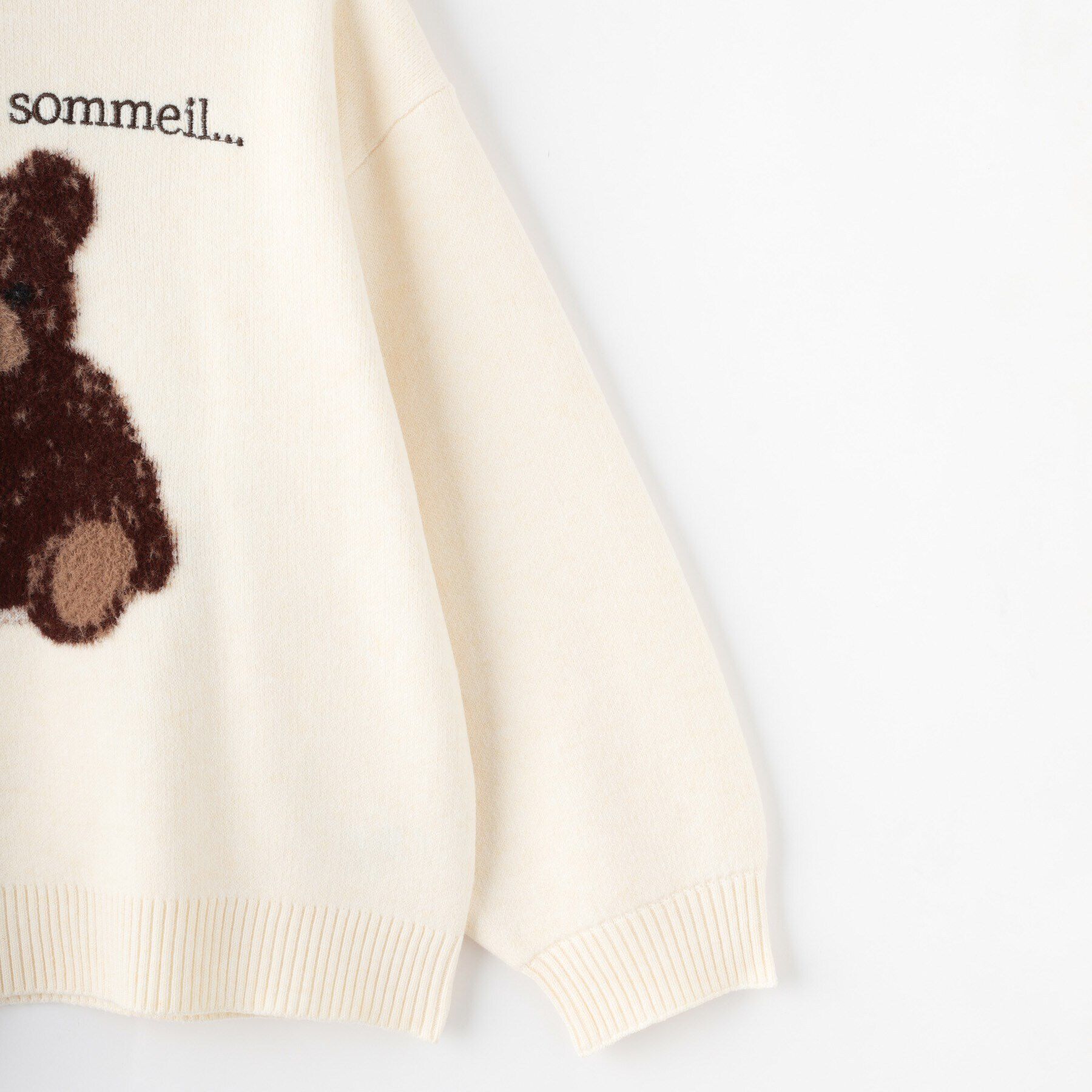 SHOO･LA･RUE「【110-140cm/リンク/男女兼用】アニマルモチーフニット」|ニット・セーター|