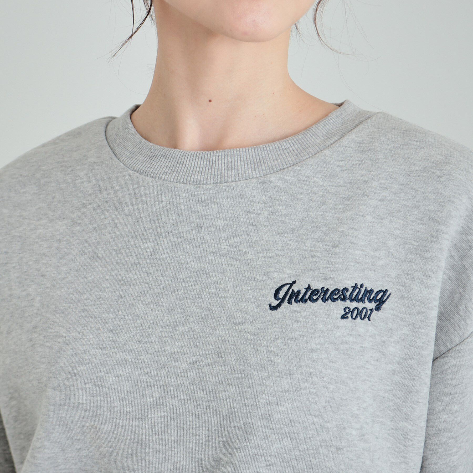 SHOO･LA･RUE「【洗える/S-LL/SHOO WARM】あったか裏起毛 刺繍アソートスウェット」|パーカー|