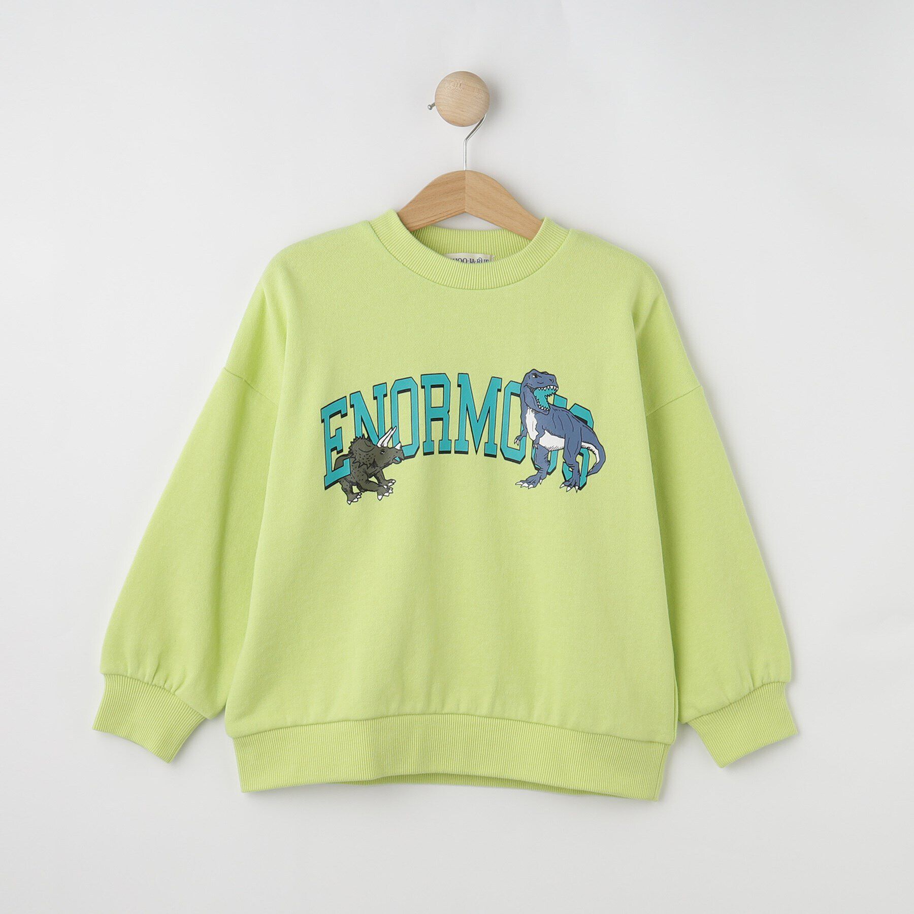 SHOO･LA･RUE「【100-120cm/洗える/兄妹リンク可】コーデの主役 アソートプリントスウェット」|その他|イエロー(031)