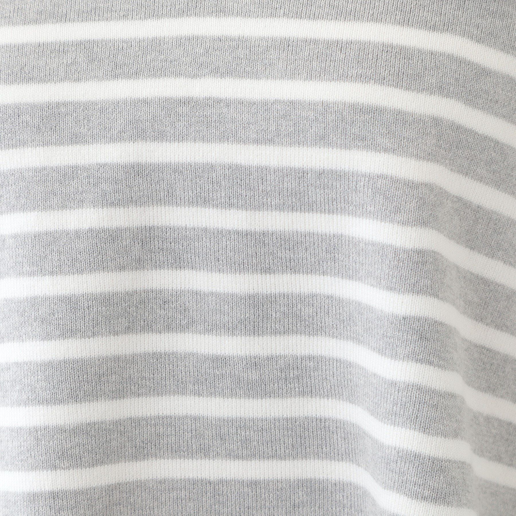 SHOO･LA･RUE「【洗える/S-LL】お顔周りすっきり 優しい肌触りのVネックニット」|ニット・セーター|