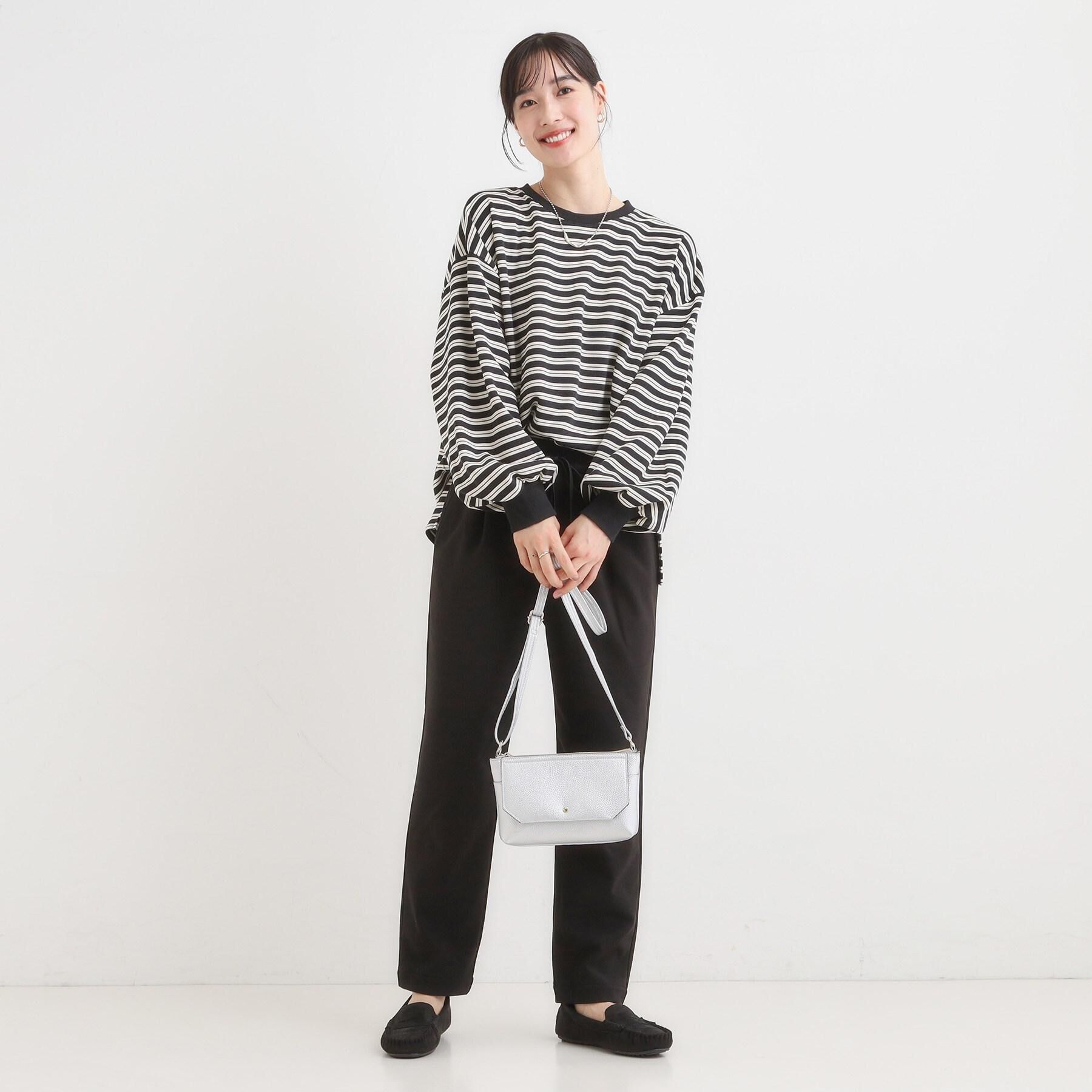 SHOO･LA･RUE「【S-3L/洗濯後しわになりにくい】スマートに見える イージーテーパードパンツ【CIRCRIC】」|その他|