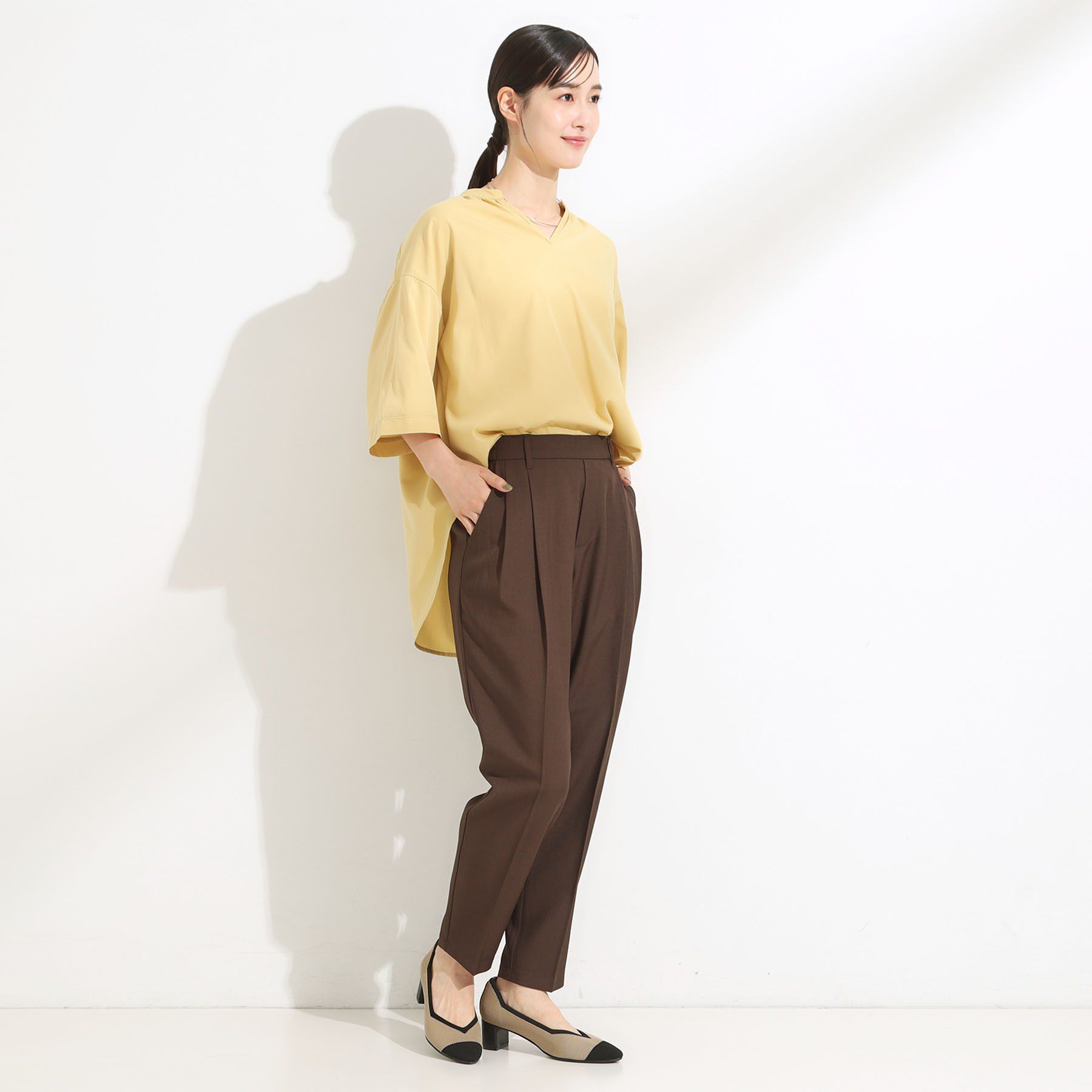 SHOO･LA･RUE「ニットヒールパンプス」|パンプス|