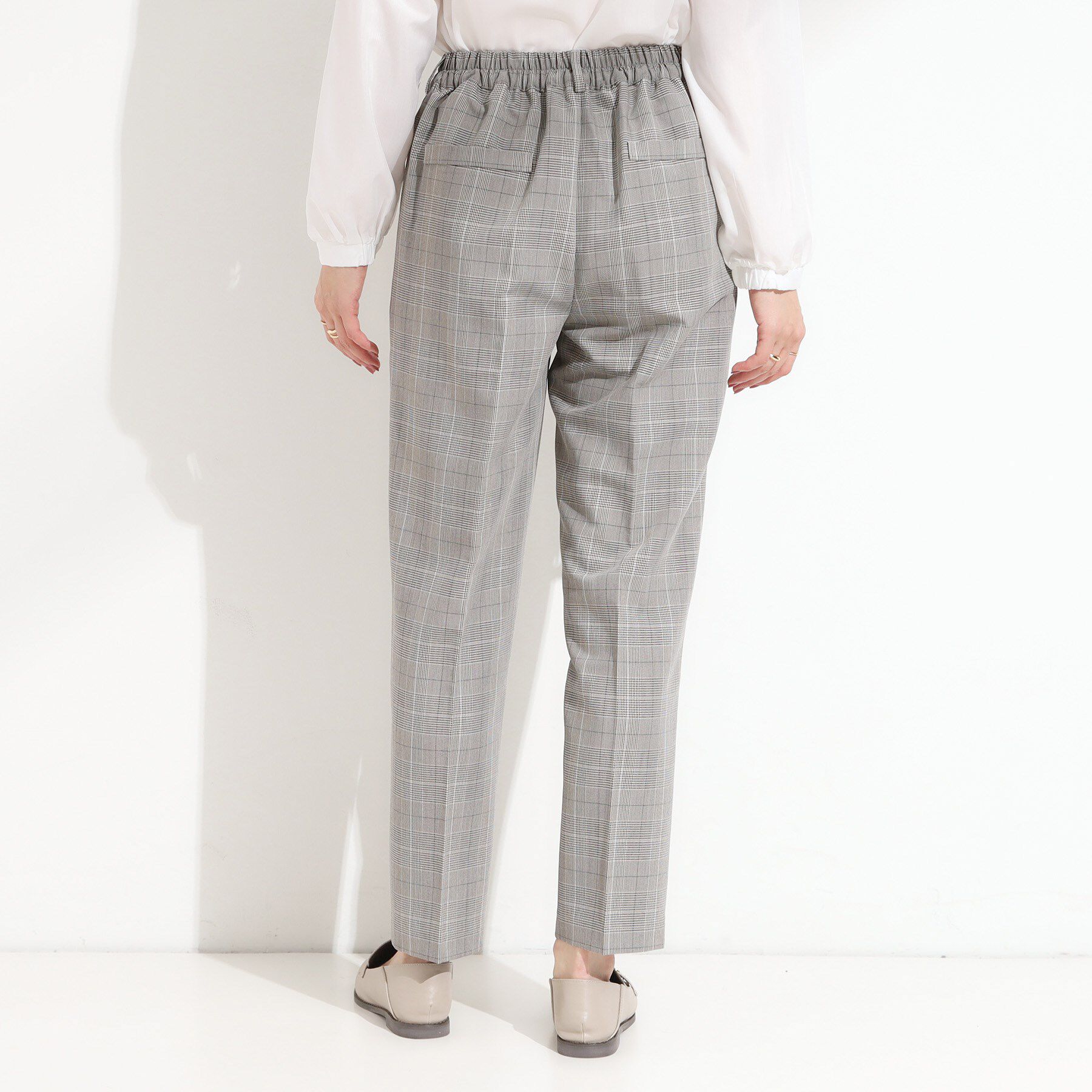 SHOO･LA･RUE「【洗える/SS-LL/美脚シルエット】すっきりきれい見え テーパードパンツ」|その他|