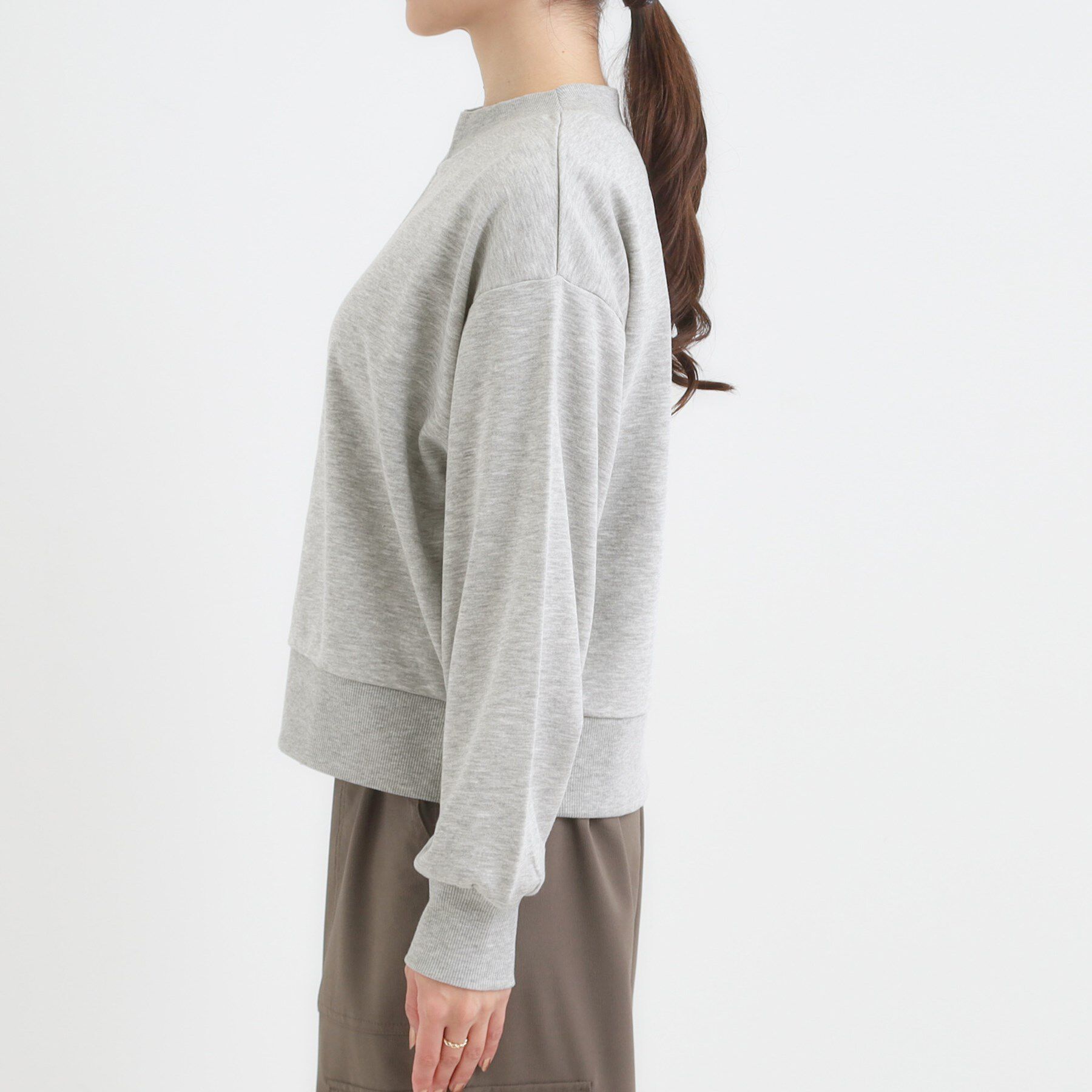 SHOO･LA･RUE「【前後2WAY】ボートネックダブルジップカーディガン」|カーディガン|