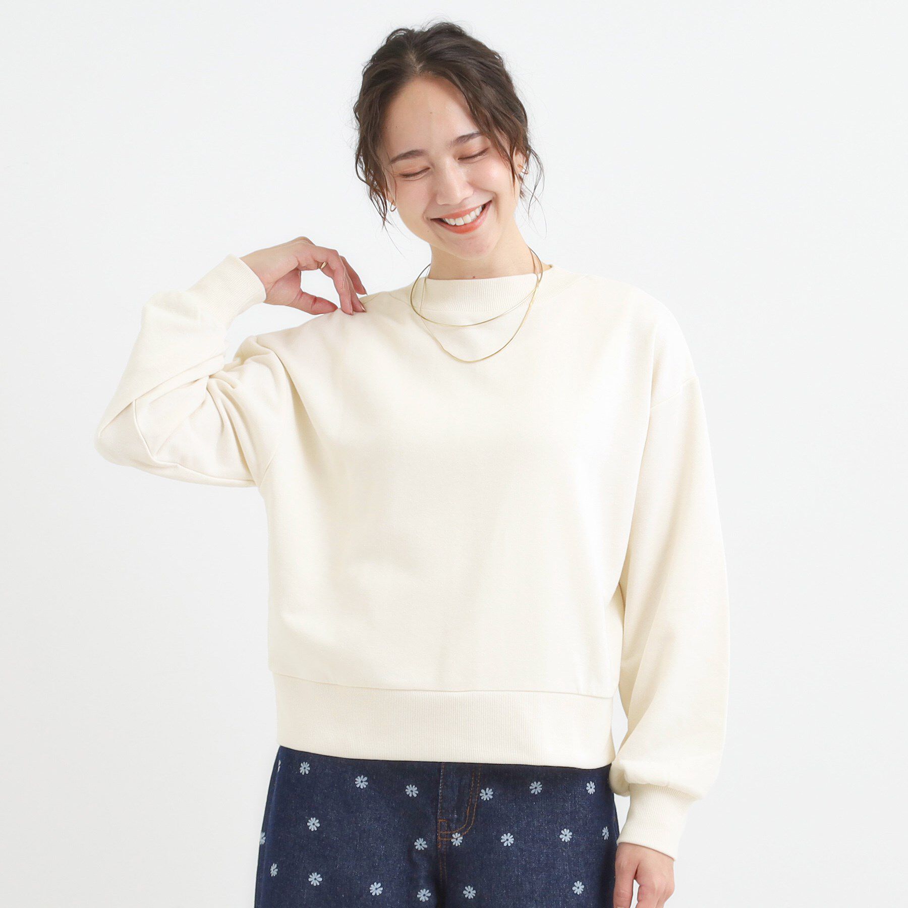 SHOO･LA･RUE「【前後2WAY】ボートネックダブルジップカーディガン」|カーディガン|