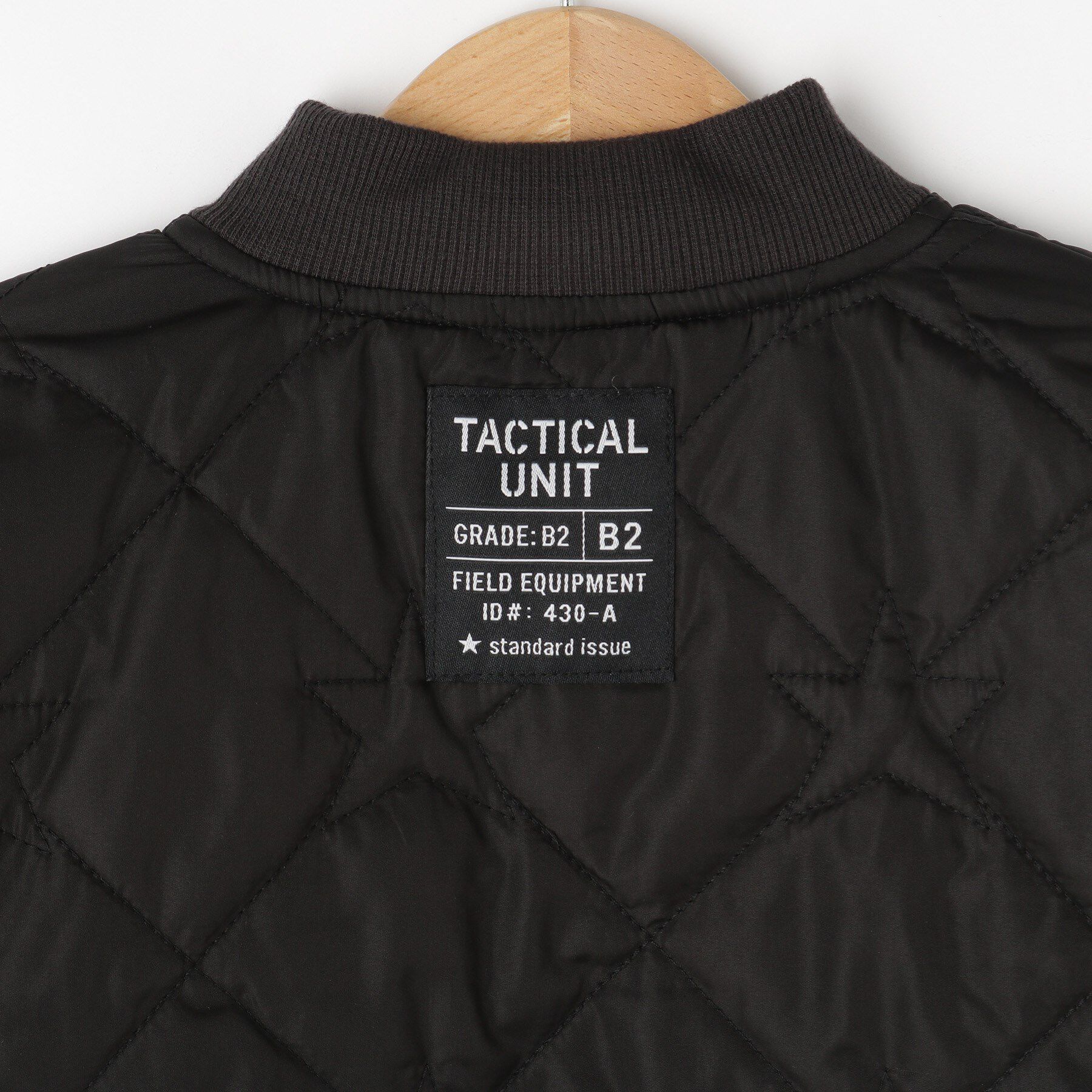 SHOO･LA･RUE「【100-150cm】星キルトリブブルゾン」|ブルゾン・スタジャン|