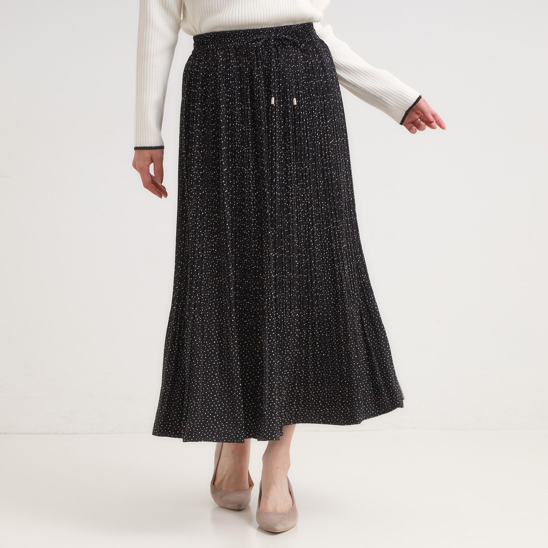 SHOO･LA･RUE「【セットアップ可】大人上品な アソートプリーツスカート」|スカート|