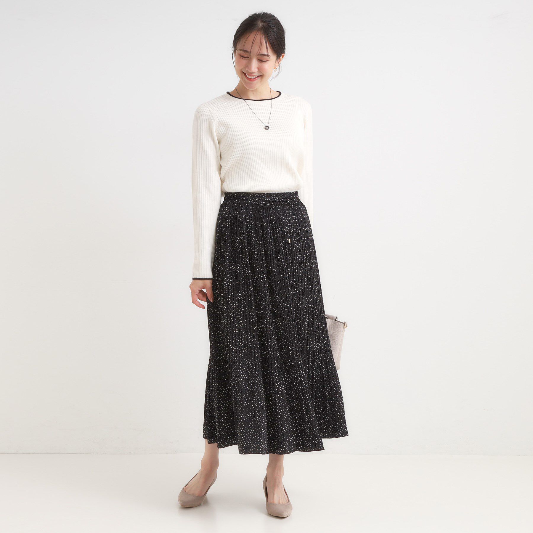 SHOO･LA･RUE「【セットアップ可】大人上品な アソートプリーツスカート」|スカート|