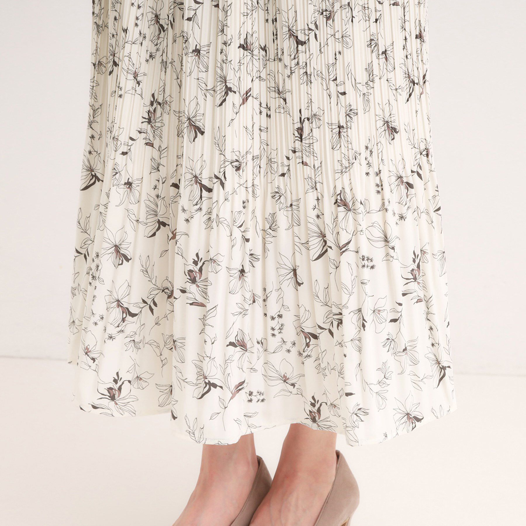 SHOO･LA･RUE「【セットアップ可】大人上品な アソートプリーツスカート」|スカート|