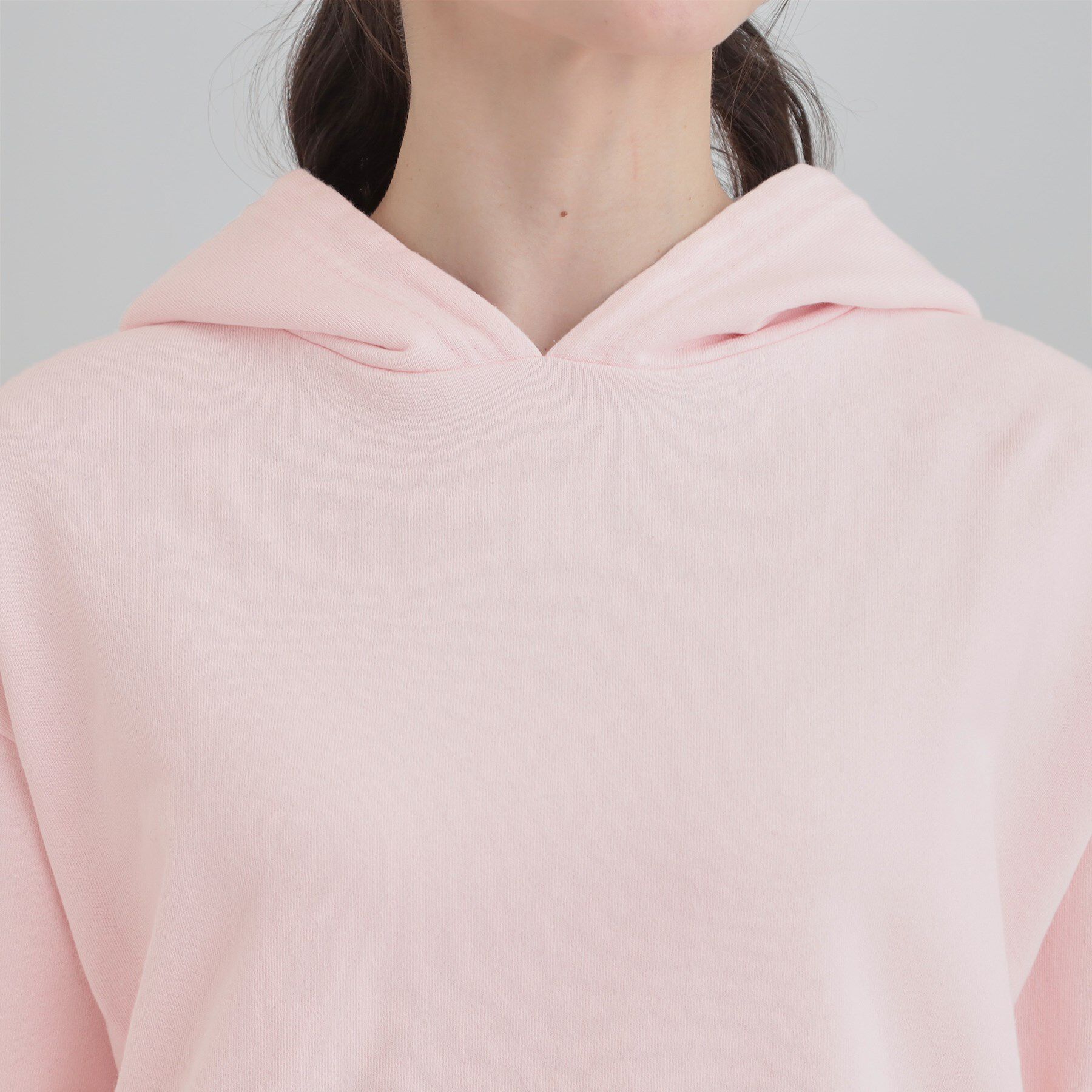 SHOO･LA･RUE「【洗濯機可】ポケット付きが嬉しい ケミカル加工フーディ―」|パーカー|