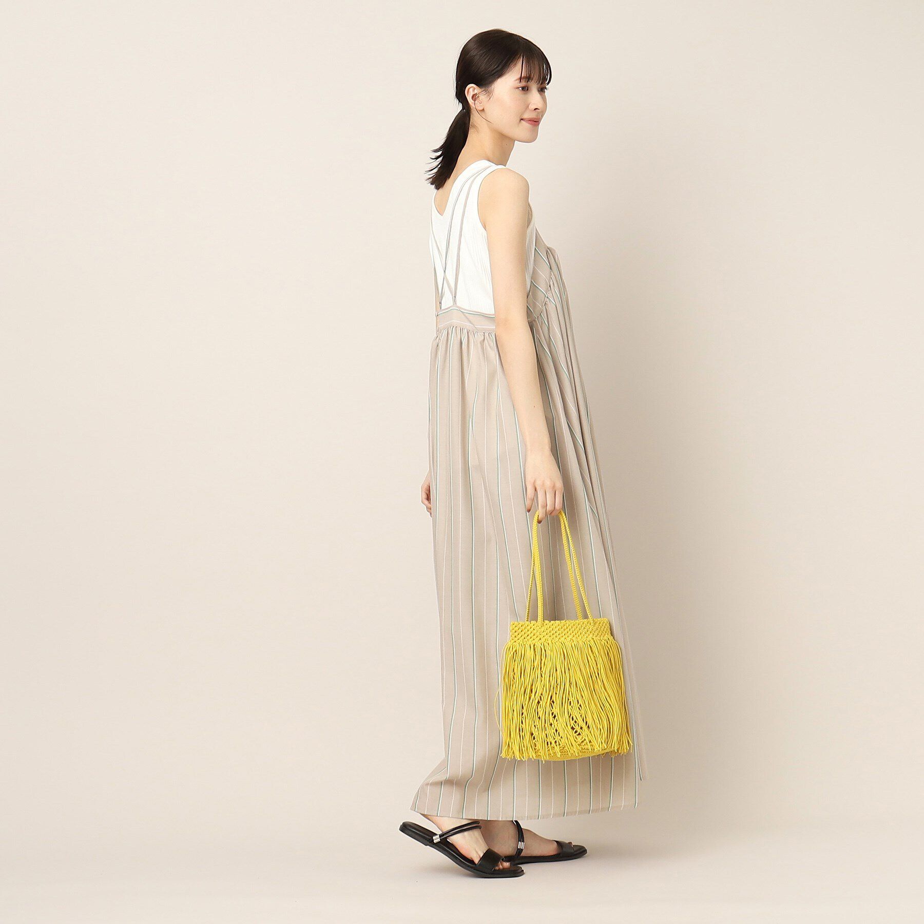 Dessin「【洗える】アソート柄キャミドレス」|ワンピース|