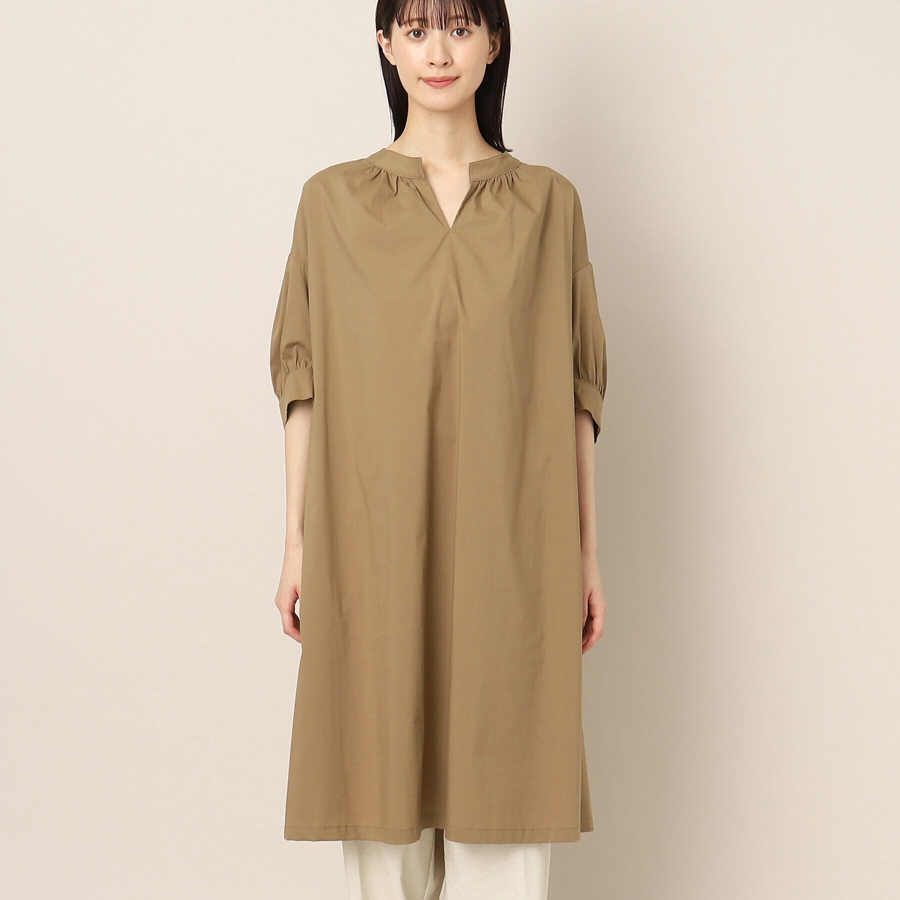 Dessin「【洗える】カフタンチュニックワンピース（S～L）」|ワンピース|