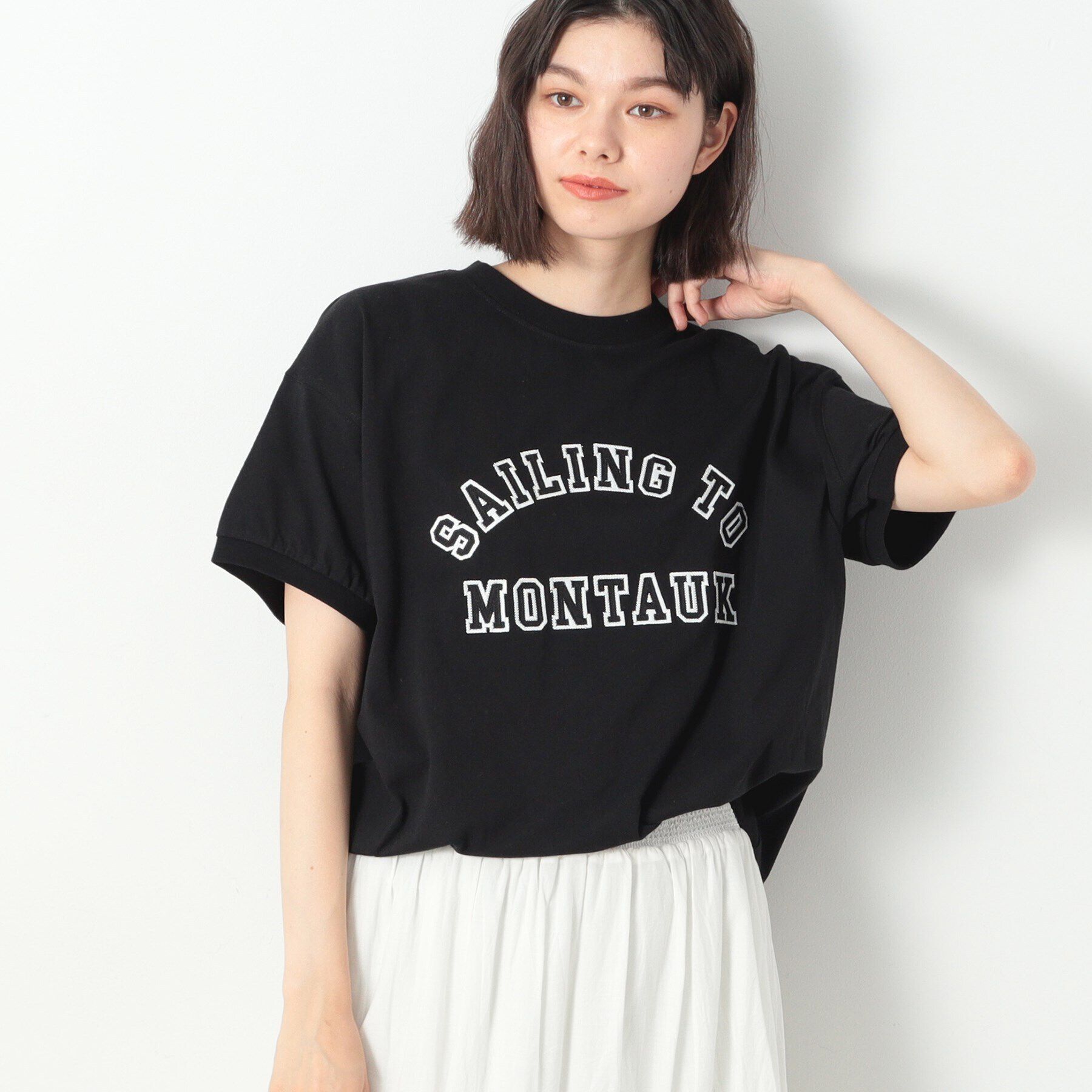 Dessin「【リンクコーデ】ロゴチュニックTシャツ」|Tシャツ・カットソー|