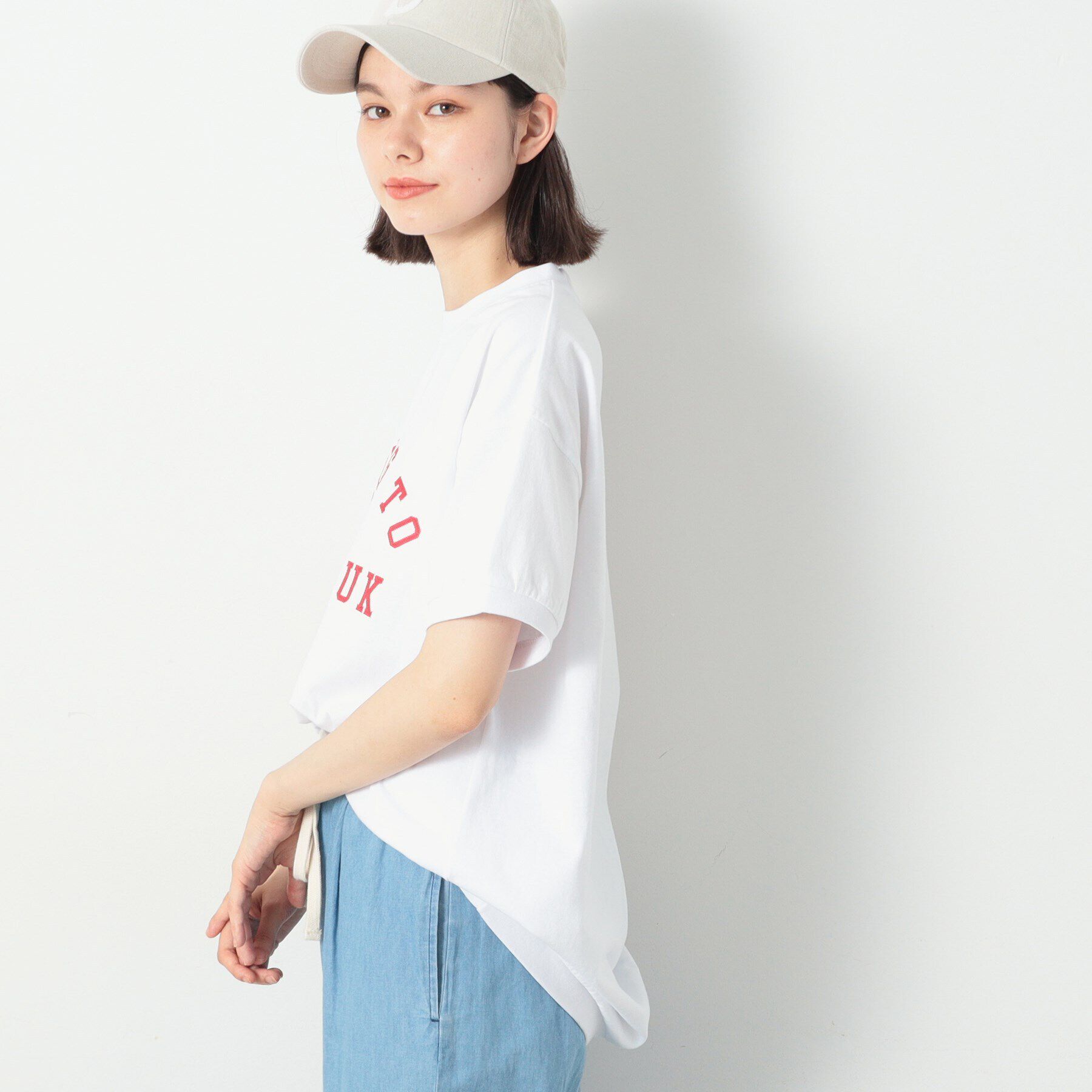 Dessin「【リンクコーデ】ロゴチュニックTシャツ」|Tシャツ・カットソー|