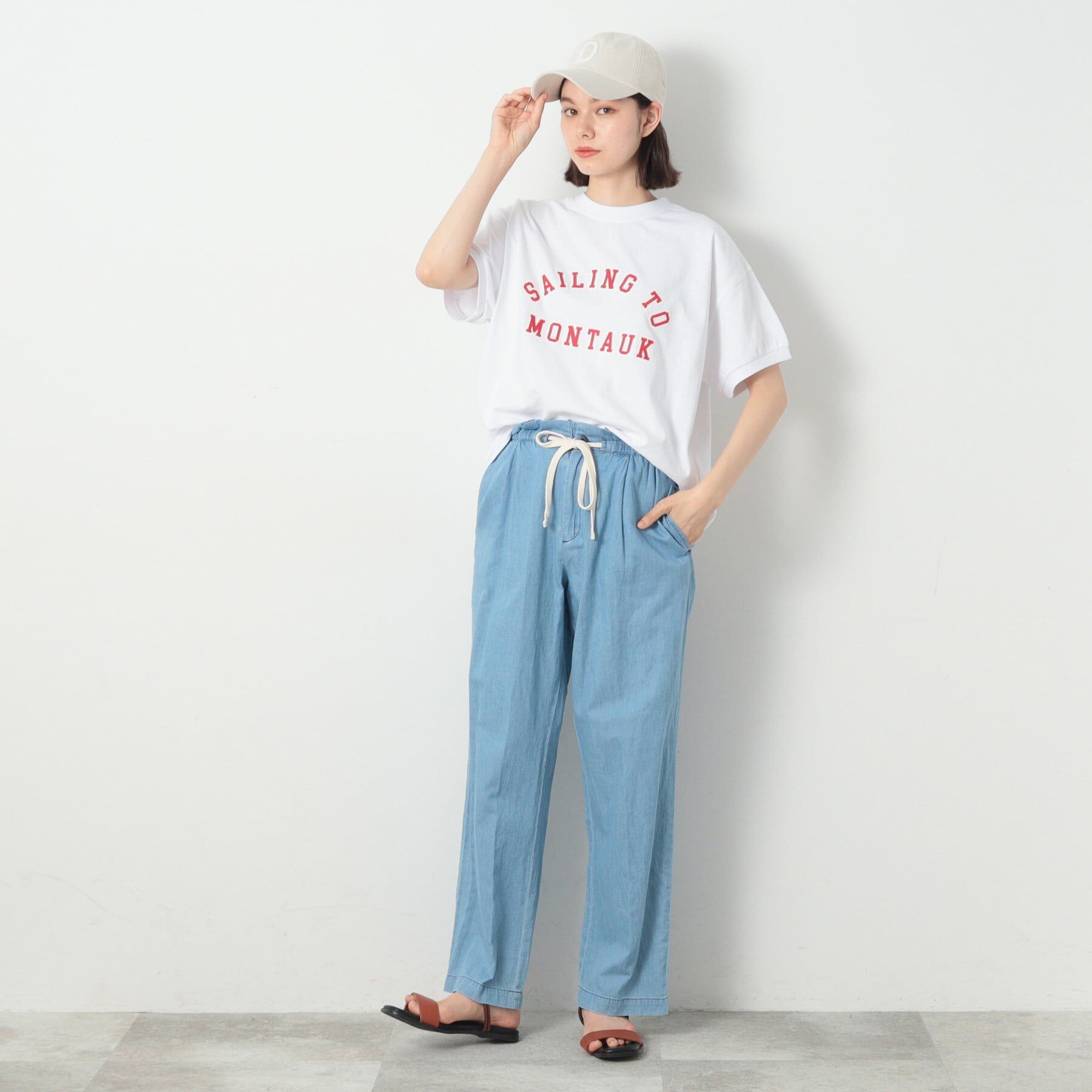 Dessin「【リンクコーデ】ロゴチュニックTシャツ」|Tシャツ・カットソー|