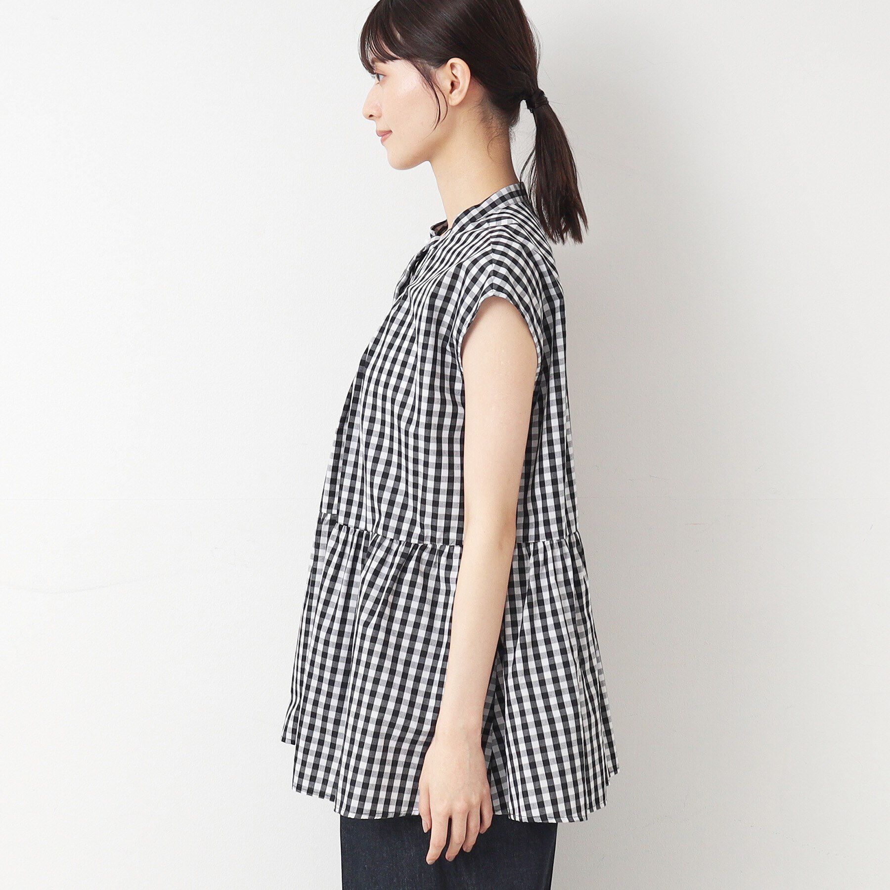 Dessin「【洗える】ペプラムブラウス（XS～L）」|シャツ・ブラウス|