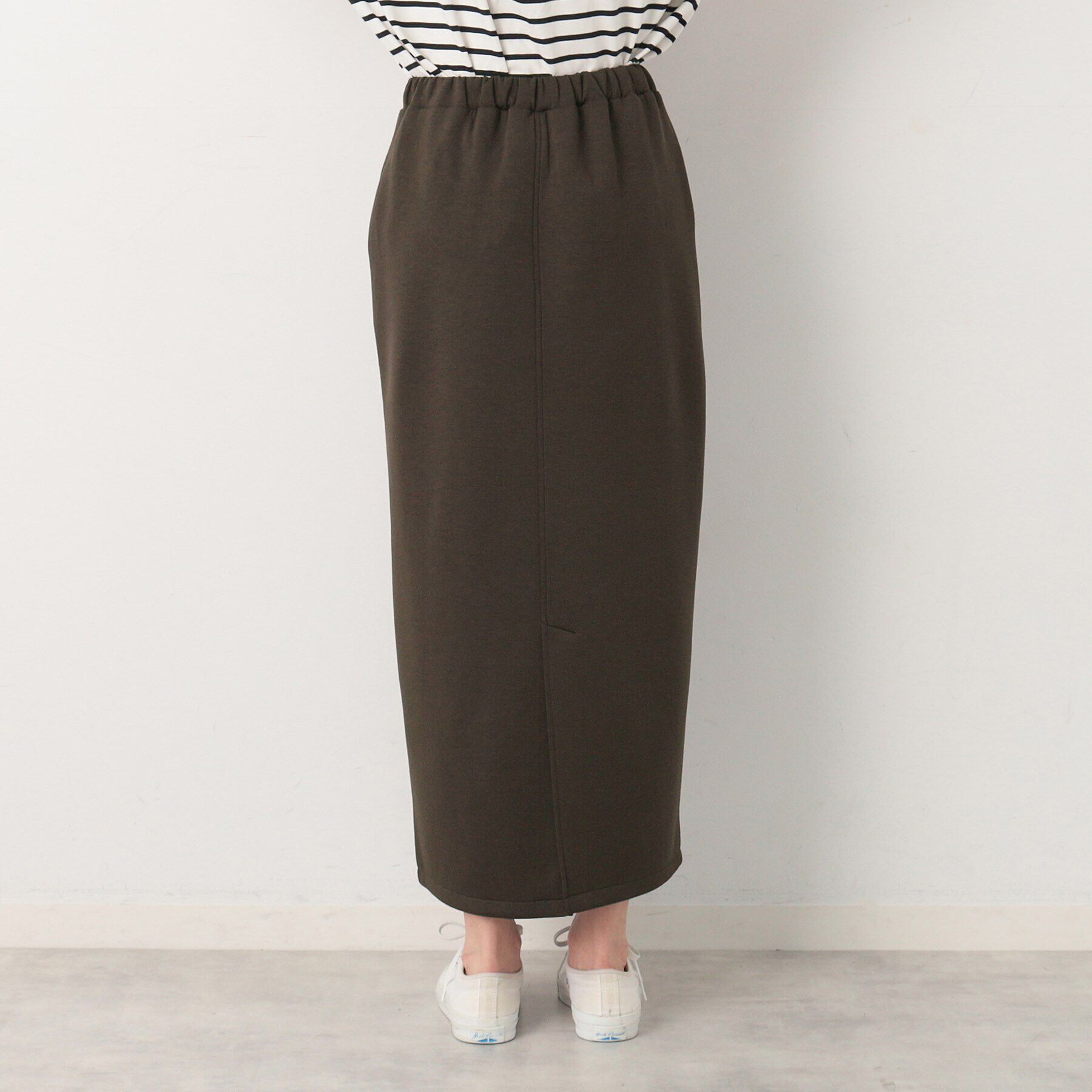 Dessin「【洗える】ダンボールジャージストレートスカート（XS～L）」|スカート|