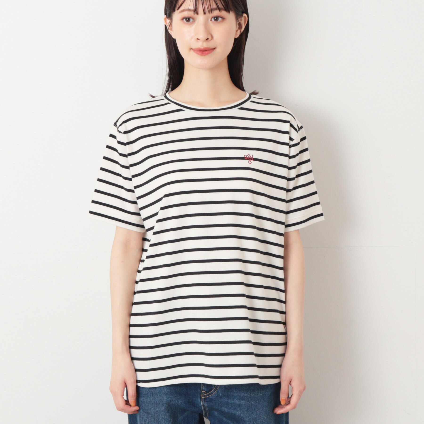 Dessin「【レイヤード・一枚着・プチプラ】シャツテールTシャツ（XS～L）」|Tシャツ・カットソー|