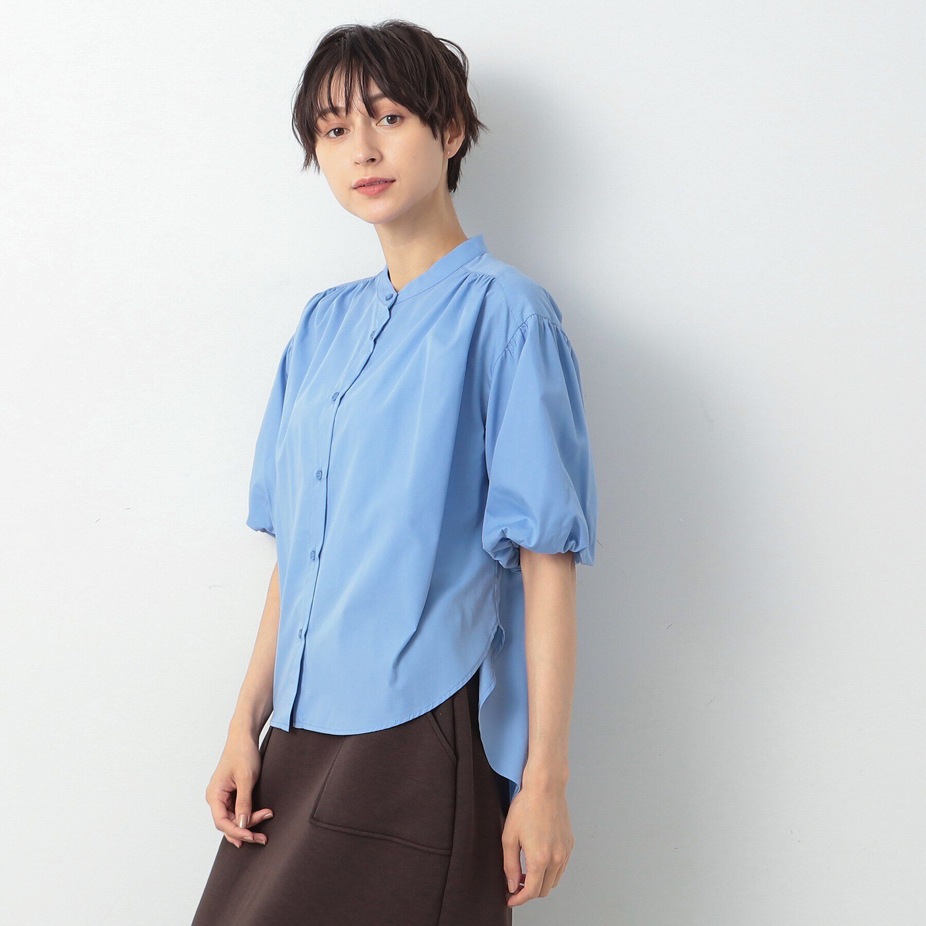 Dessin「【洗える】バルーンスリーブブラウス」|シャツ・ブラウス|