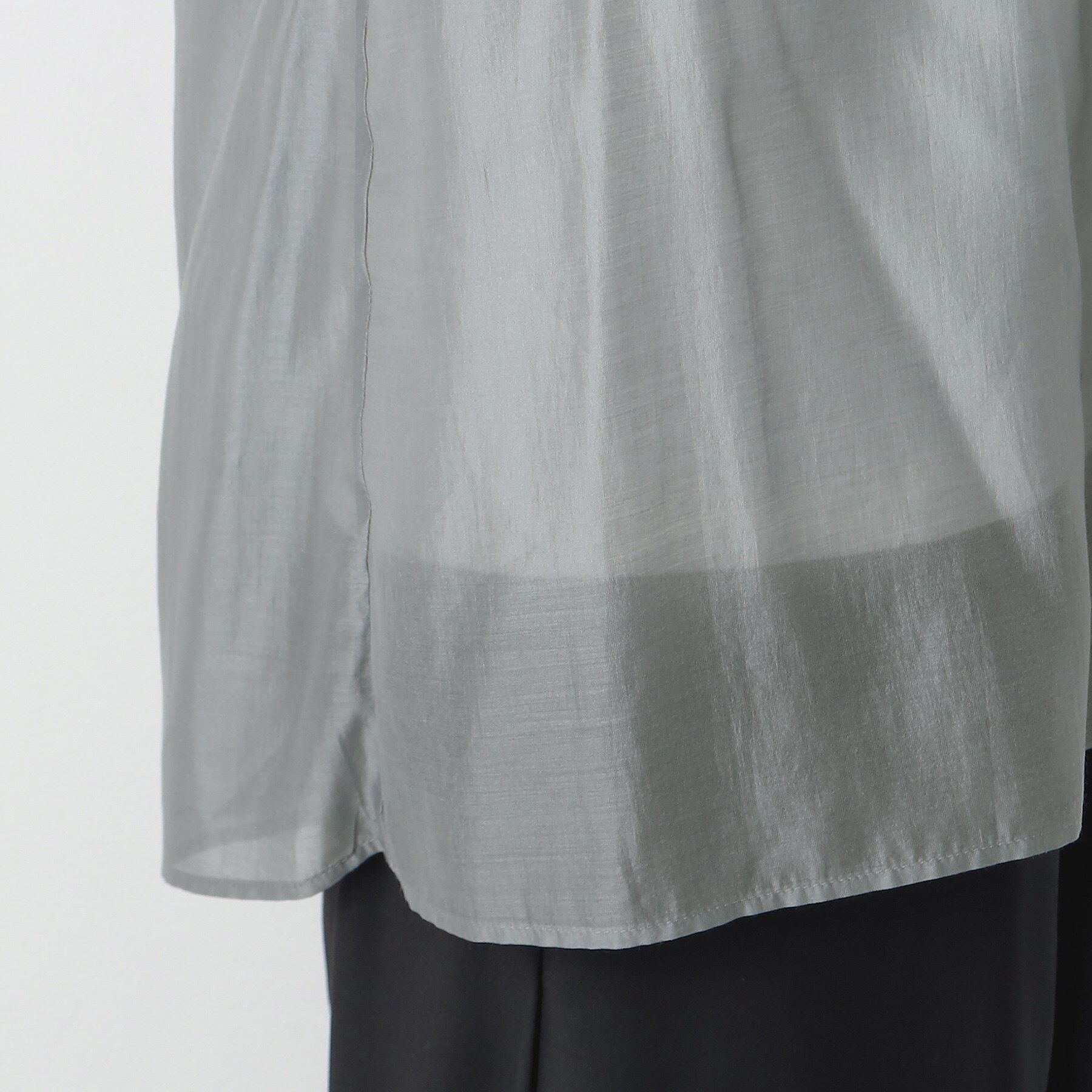 Dessin「【洗える】フリルネックブラウス」|シャツ・ブラウス|