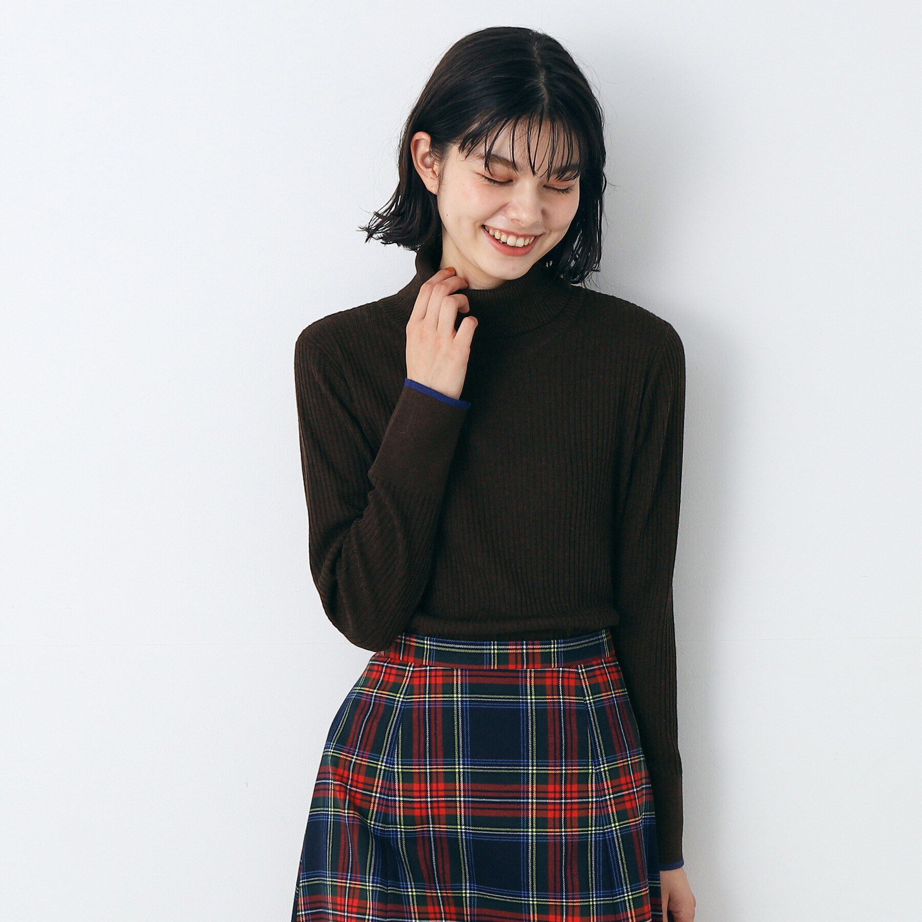 Dessin「【洗える】タートルネックニット（XS～L）」|ニット・セーター|