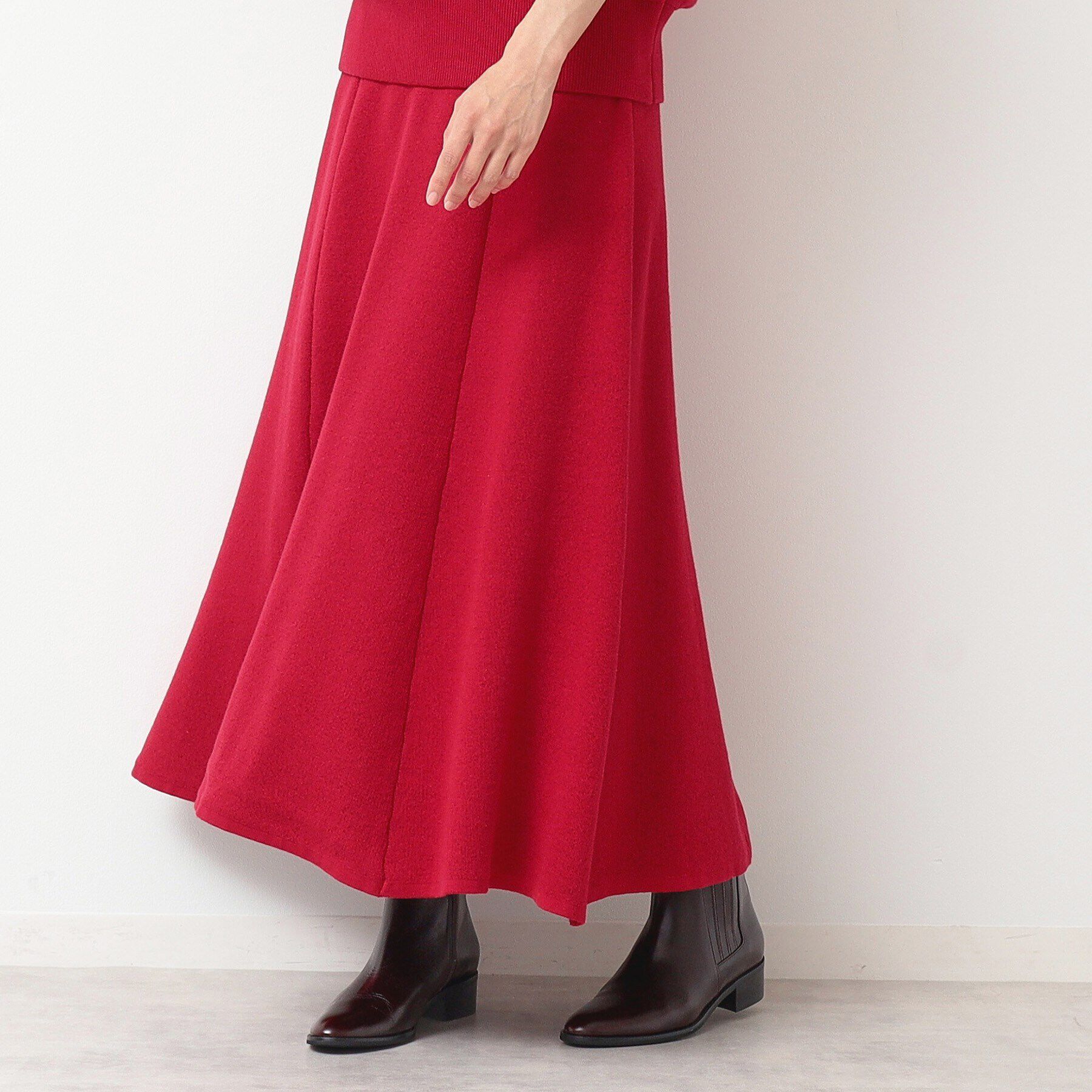 Dessin「【洗える】フレアーニットスカート(S~L)」|スカート|