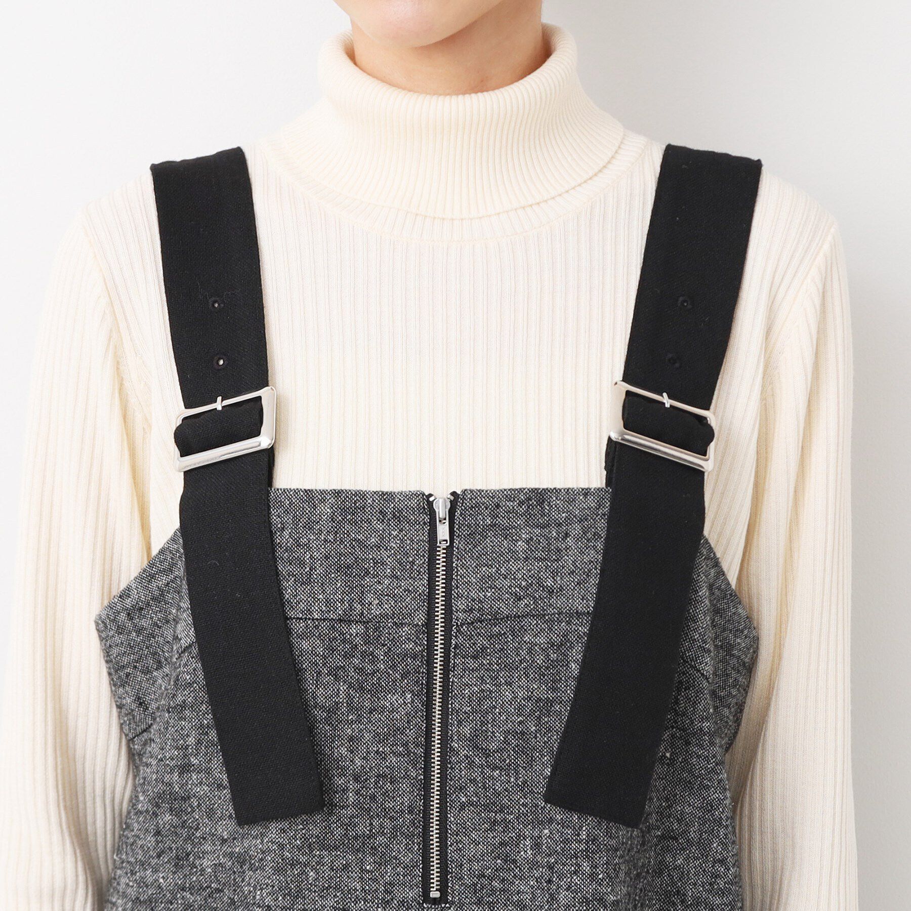 Dessin「【洗える】ツイードジャンパースカート」|ワンピース|