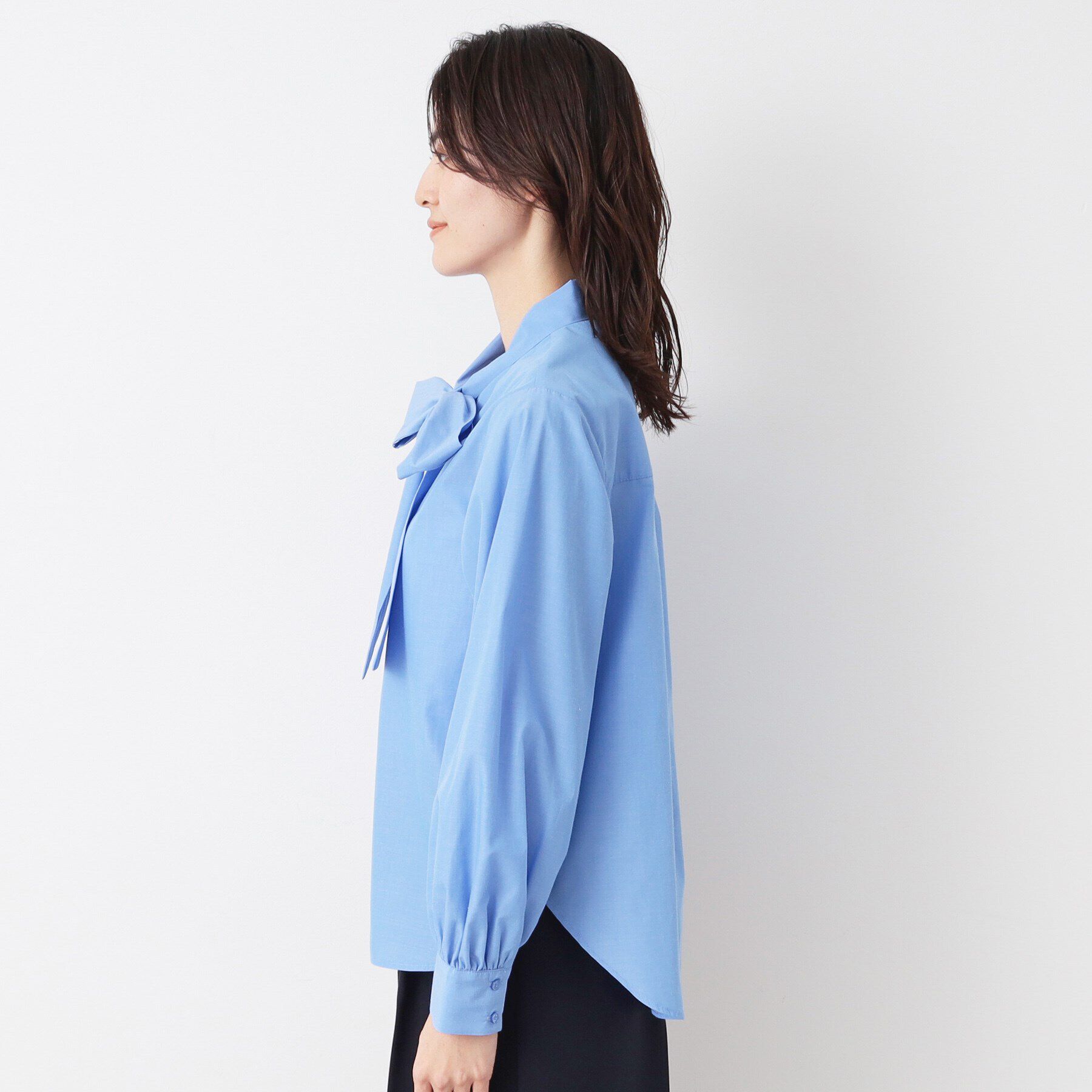 Dessin「【入卒/セレモニー/洗える】ボウタイリボンブラウス」|シャツ・ブラウス|