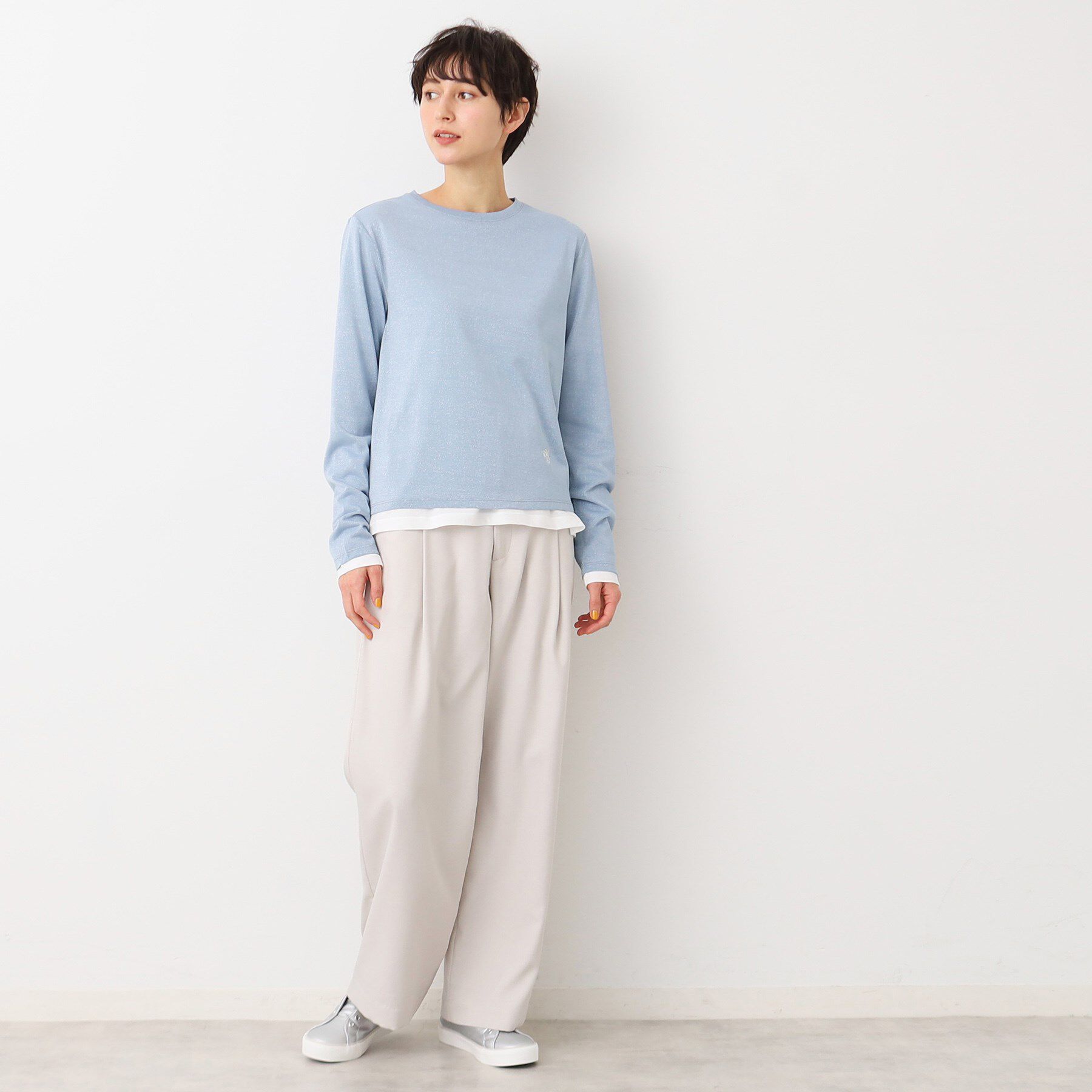 Dessin「【洗える】シアーカットソー」|Tシャツ・カットソー|