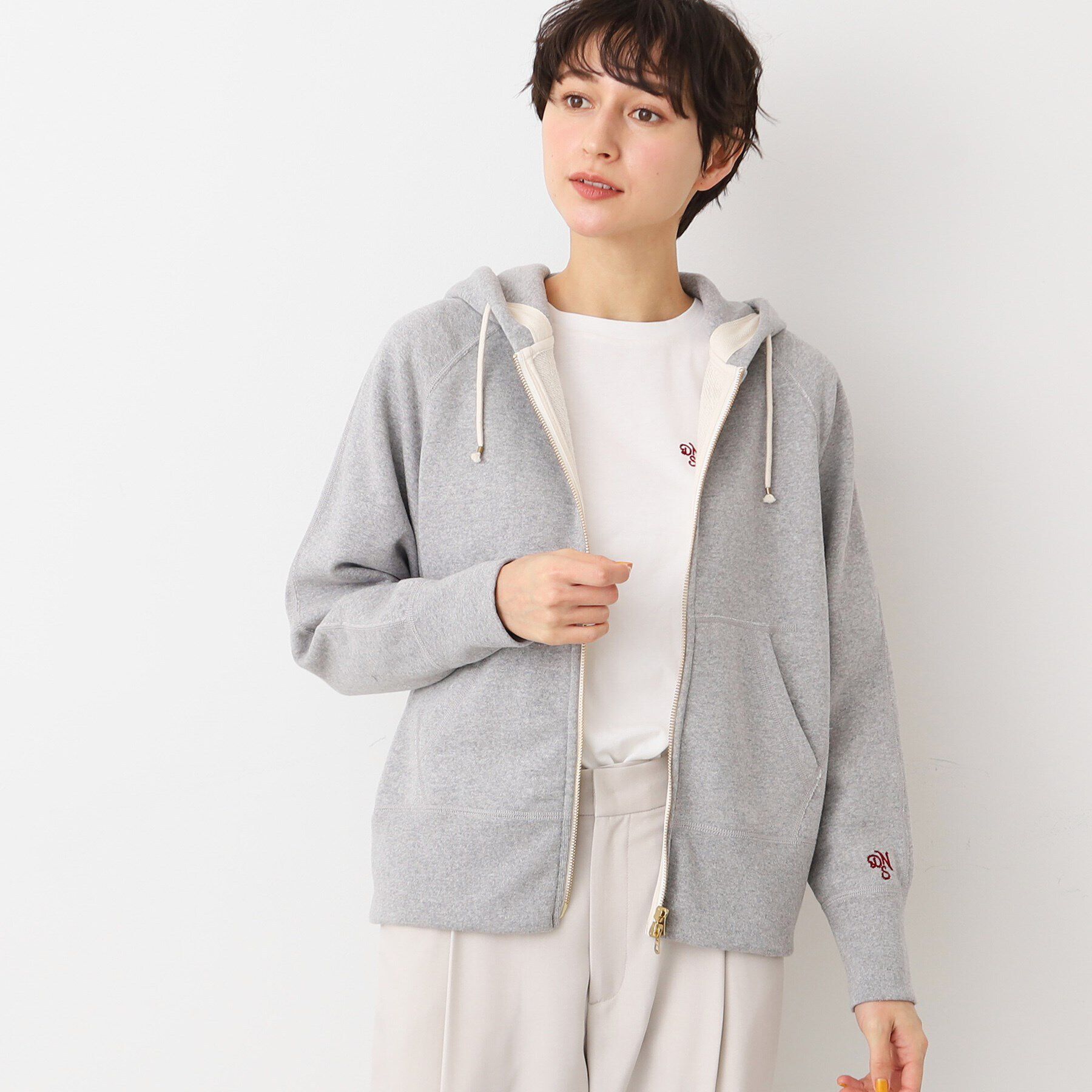 Dessin「【ユニセックス・洗える】吊り裏毛パーカ」|パーカー|